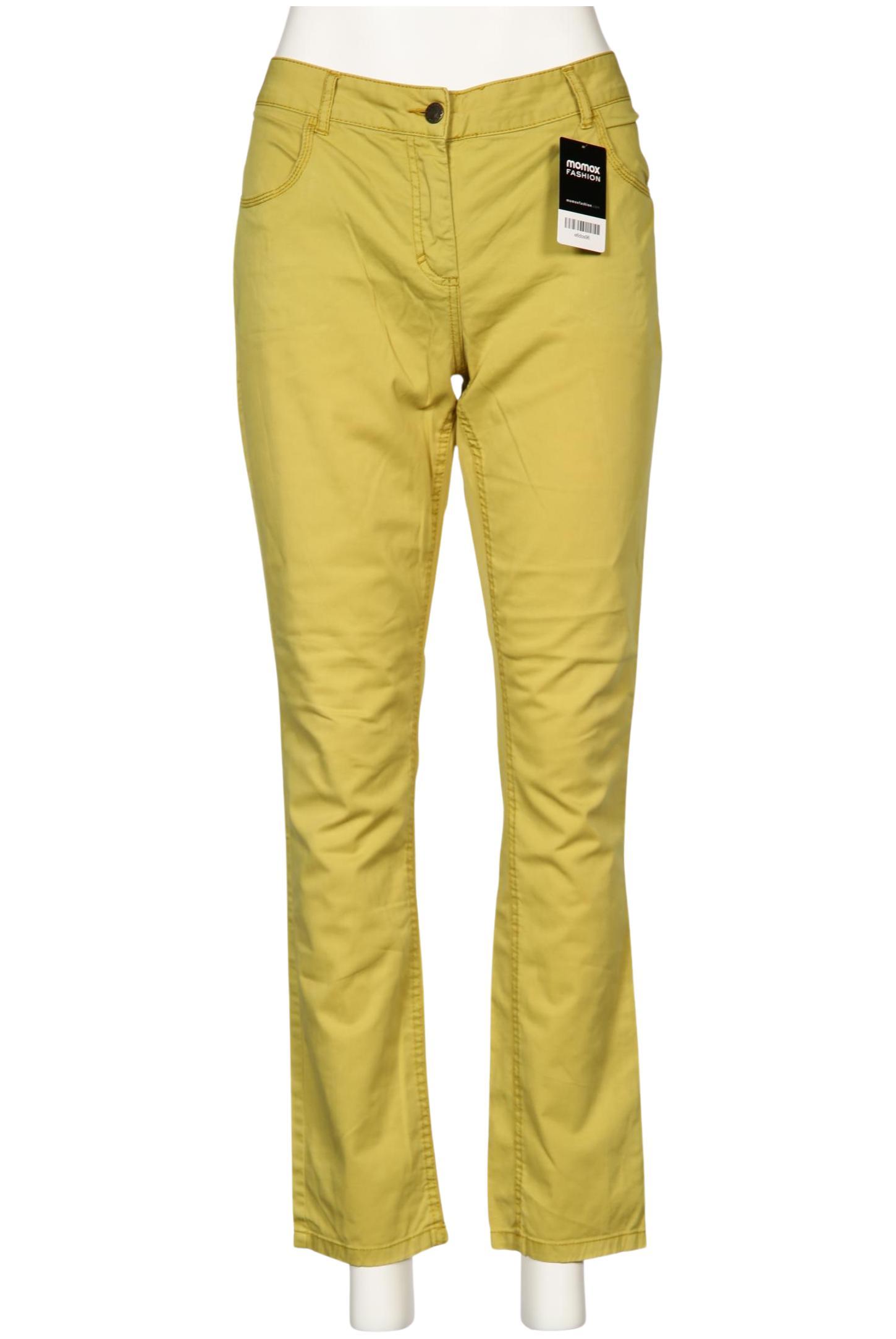 

Maas Damen Stoffhose, gelb, Gr. 42