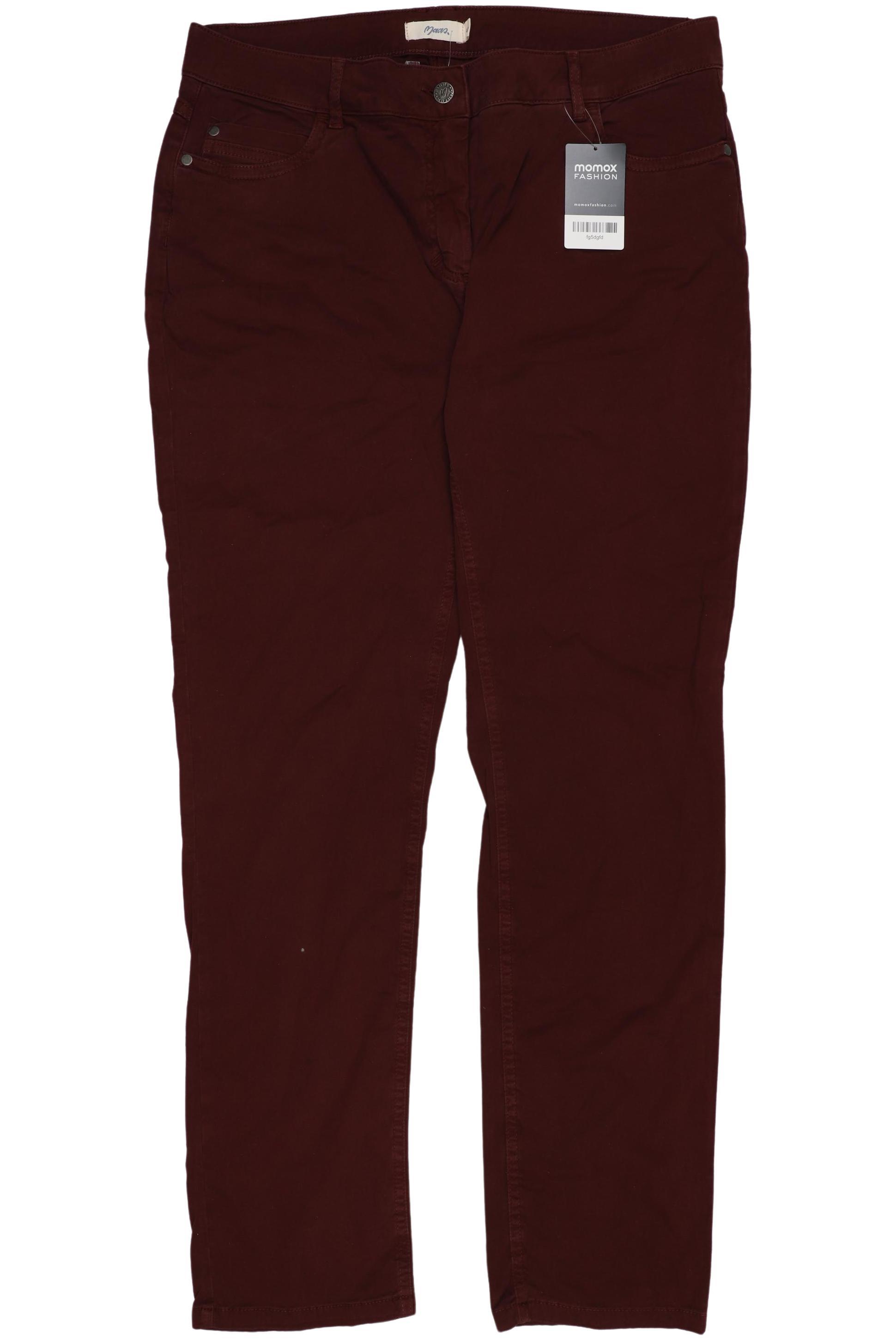 

Maas Damen Stoffhose, bordeaux, Gr. 48