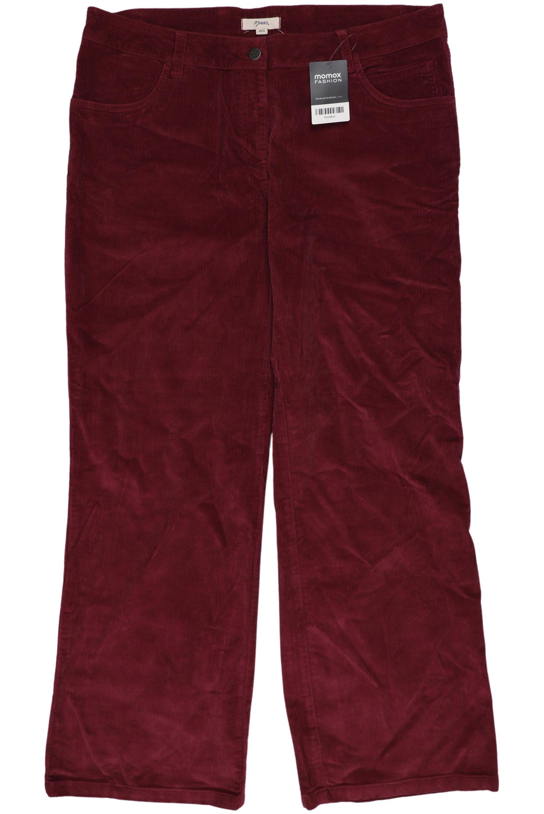 

Maas Damen Stoffhose, bordeaux, Gr. 46