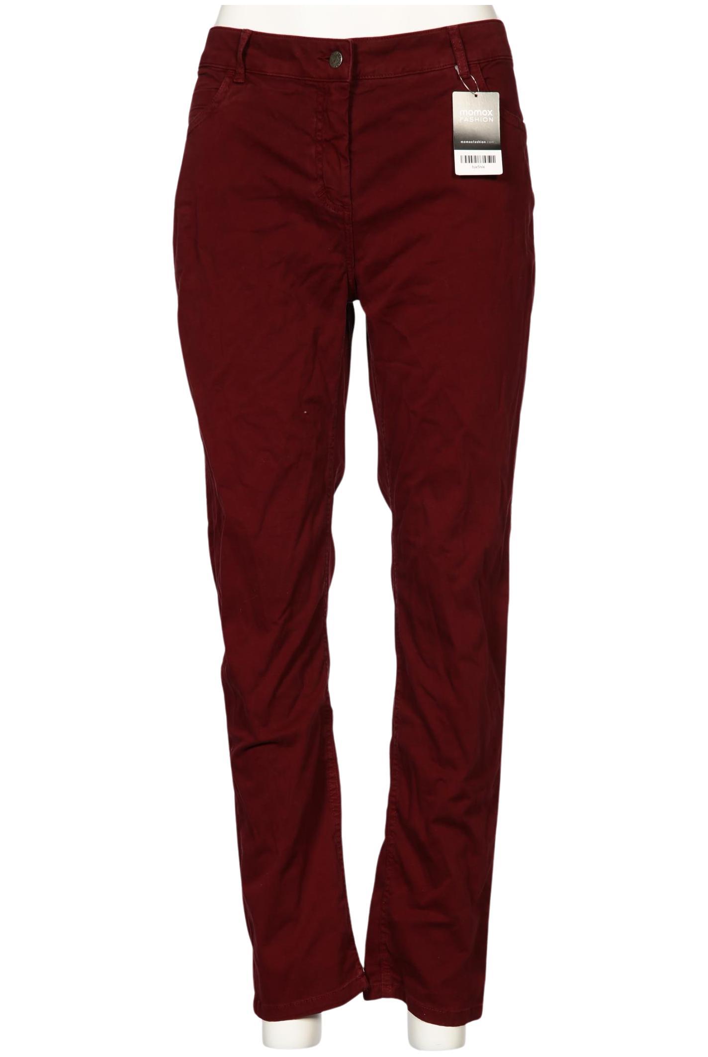

Maas Damen Stoffhose, bordeaux, Gr. 48