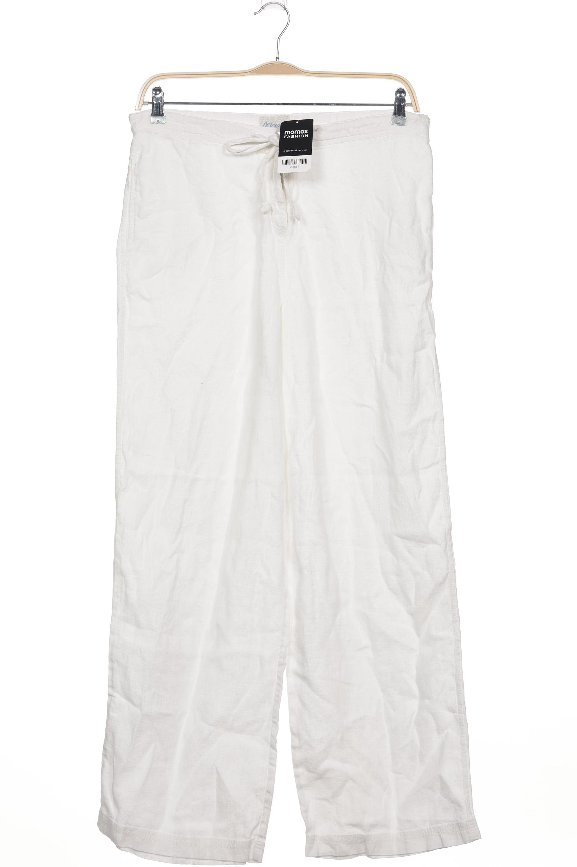 

Maas Damen Stoffhose, weiß, Gr. 0