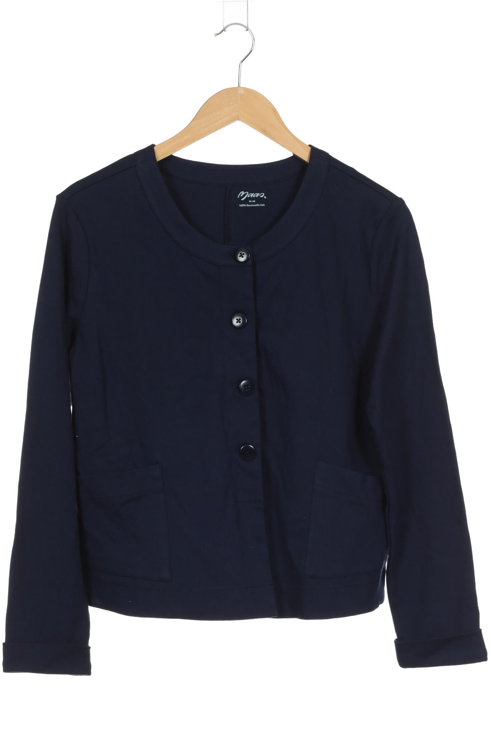 

Maas Damen Strickjacke, blau, Gr. 40