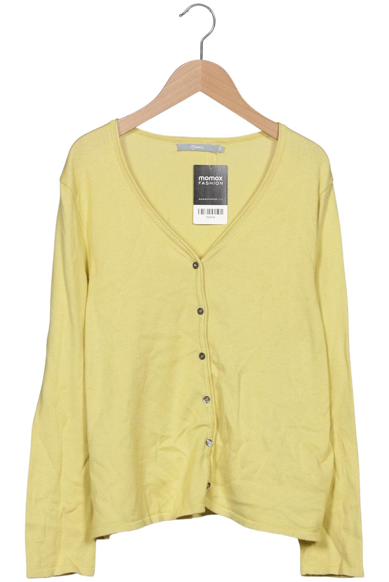 

Maas Damen Strickjacke, gelb, Gr. 40