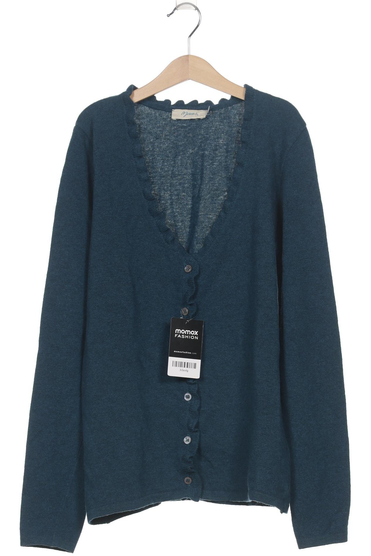 

Maas Damen Strickjacke, blau, Gr. 38