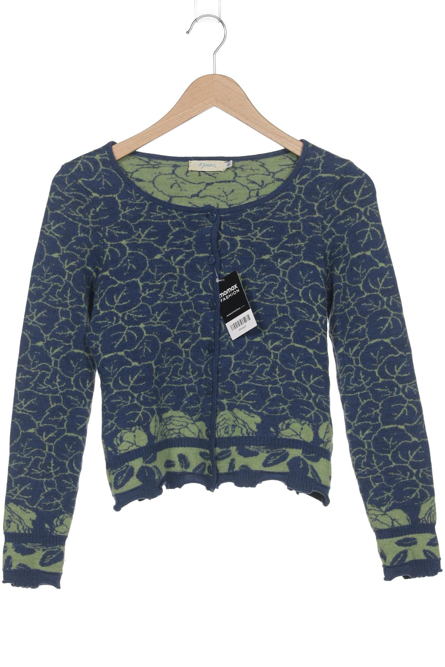 

Maas Damen Strickjacke, blau, Gr. 36