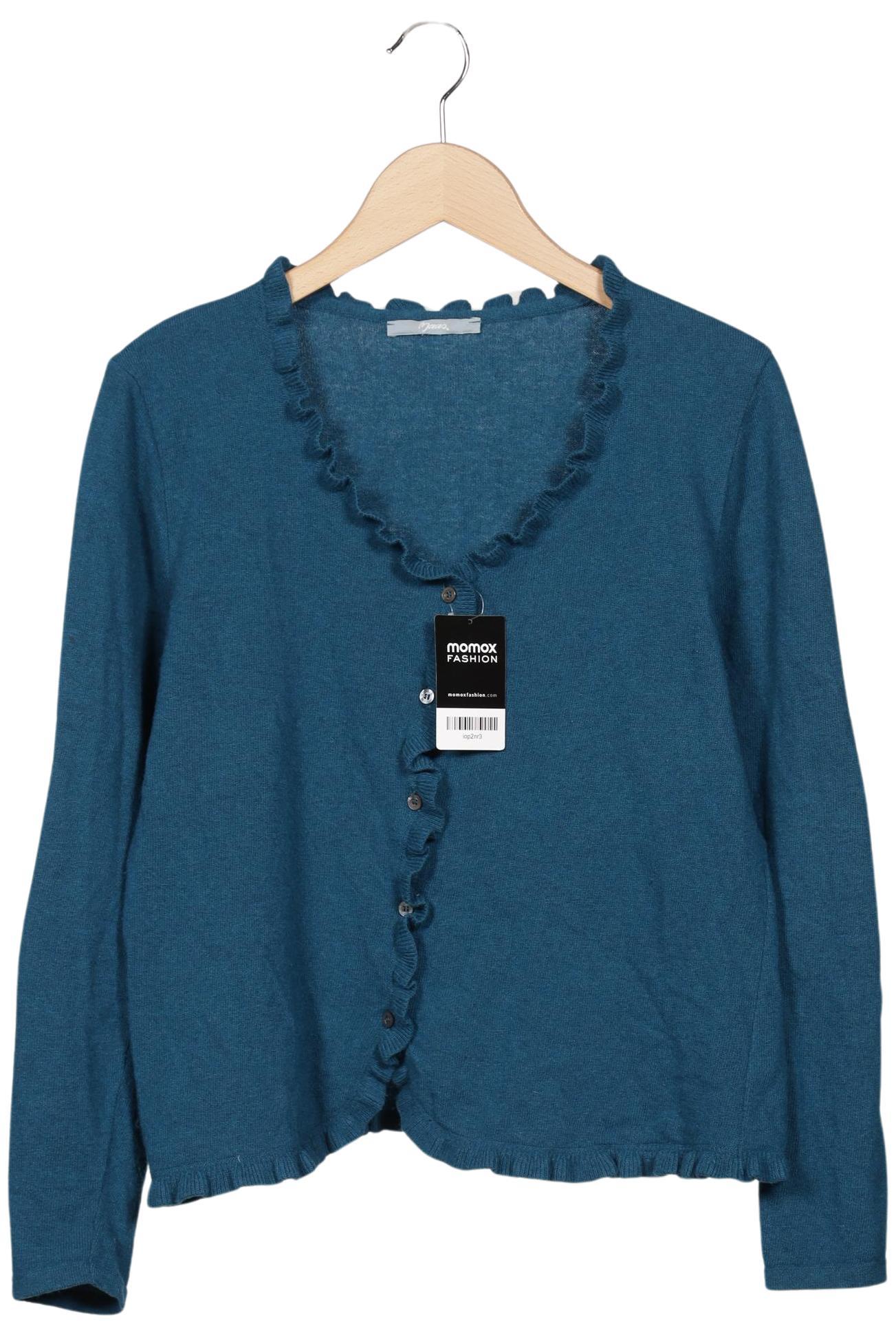 

Maas Damen Strickjacke, türkis, Gr. 38