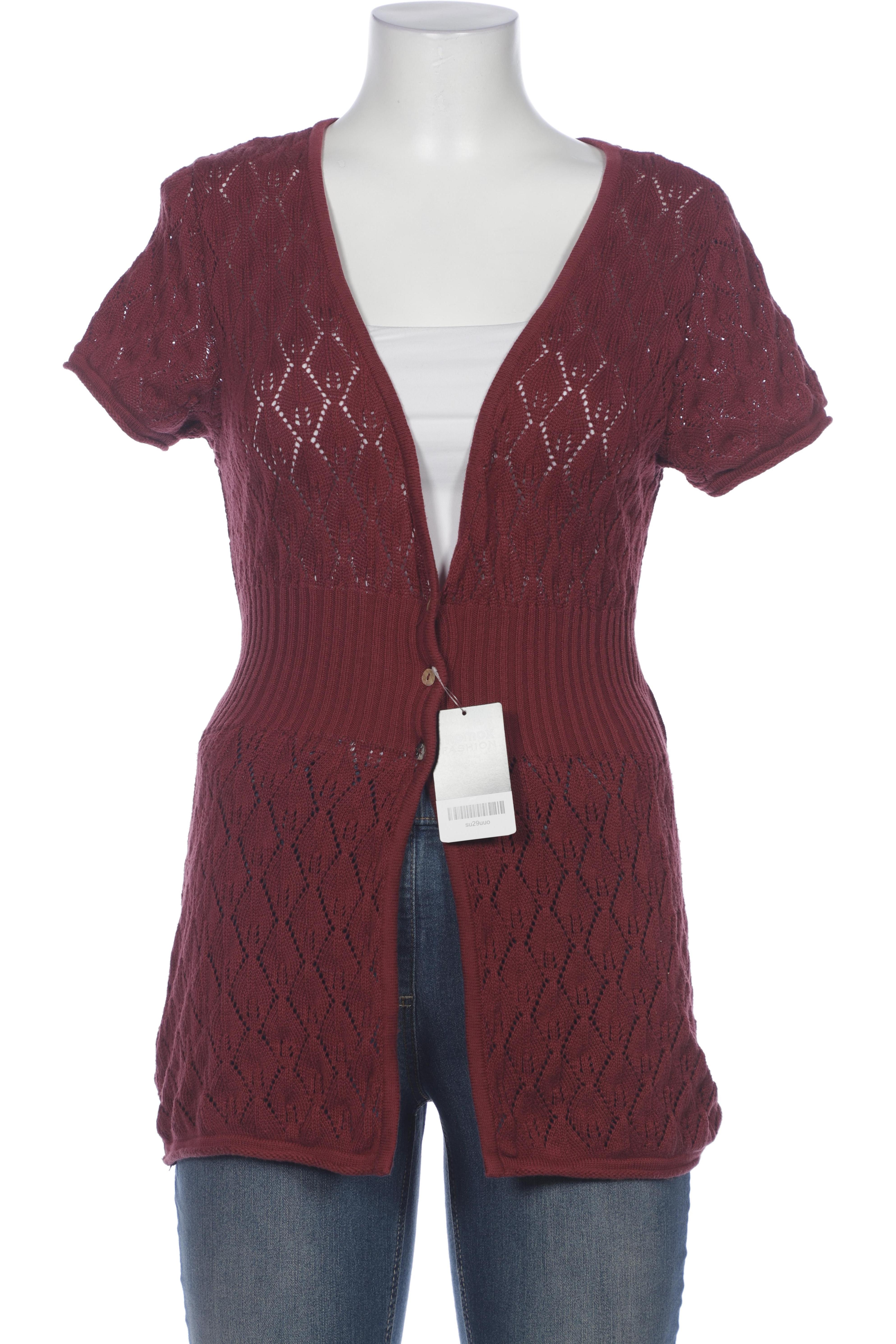 

Maas Damen Strickjacke, bordeaux, Gr. 38