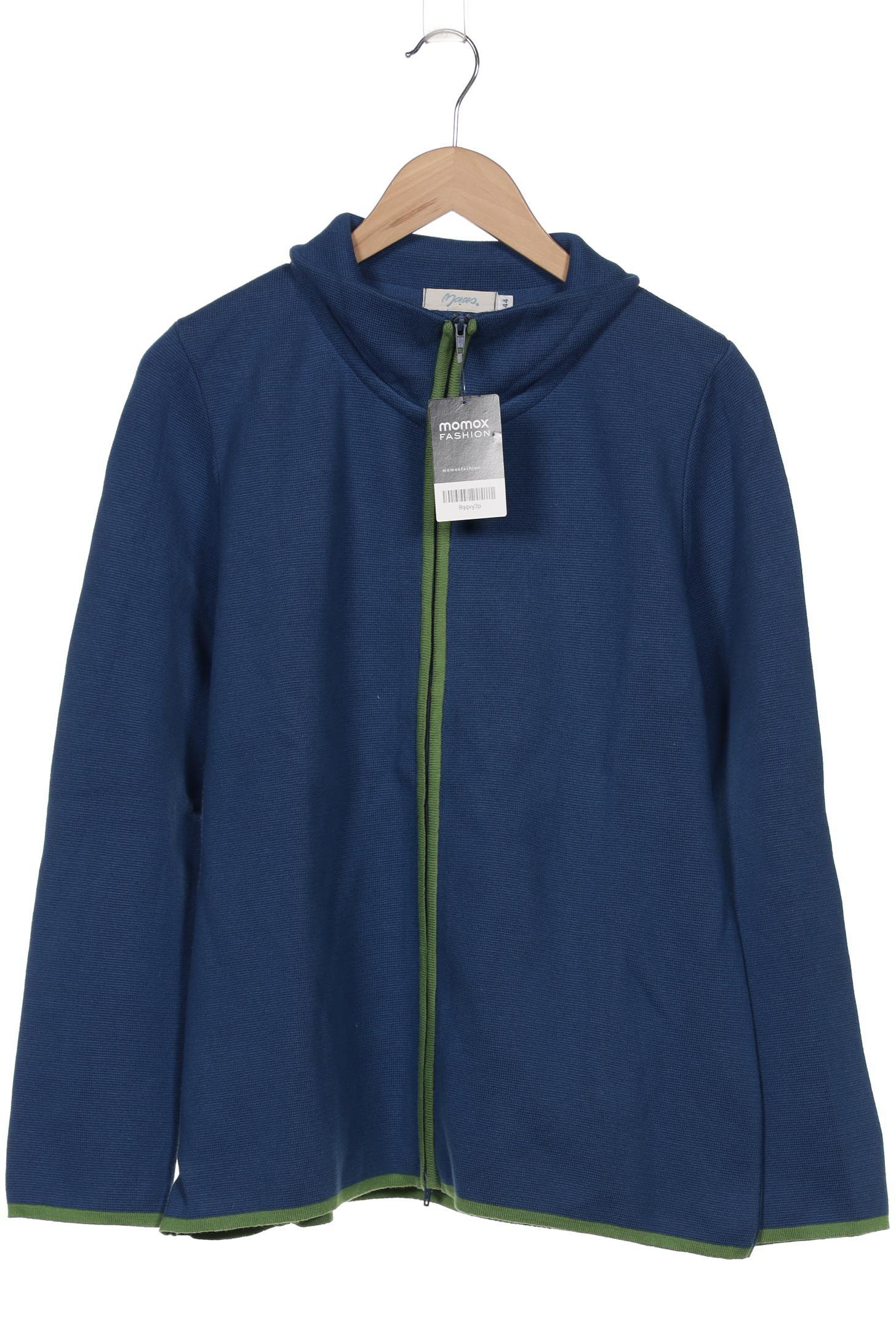 

Maas Damen Strickjacke, blau, Gr. 44