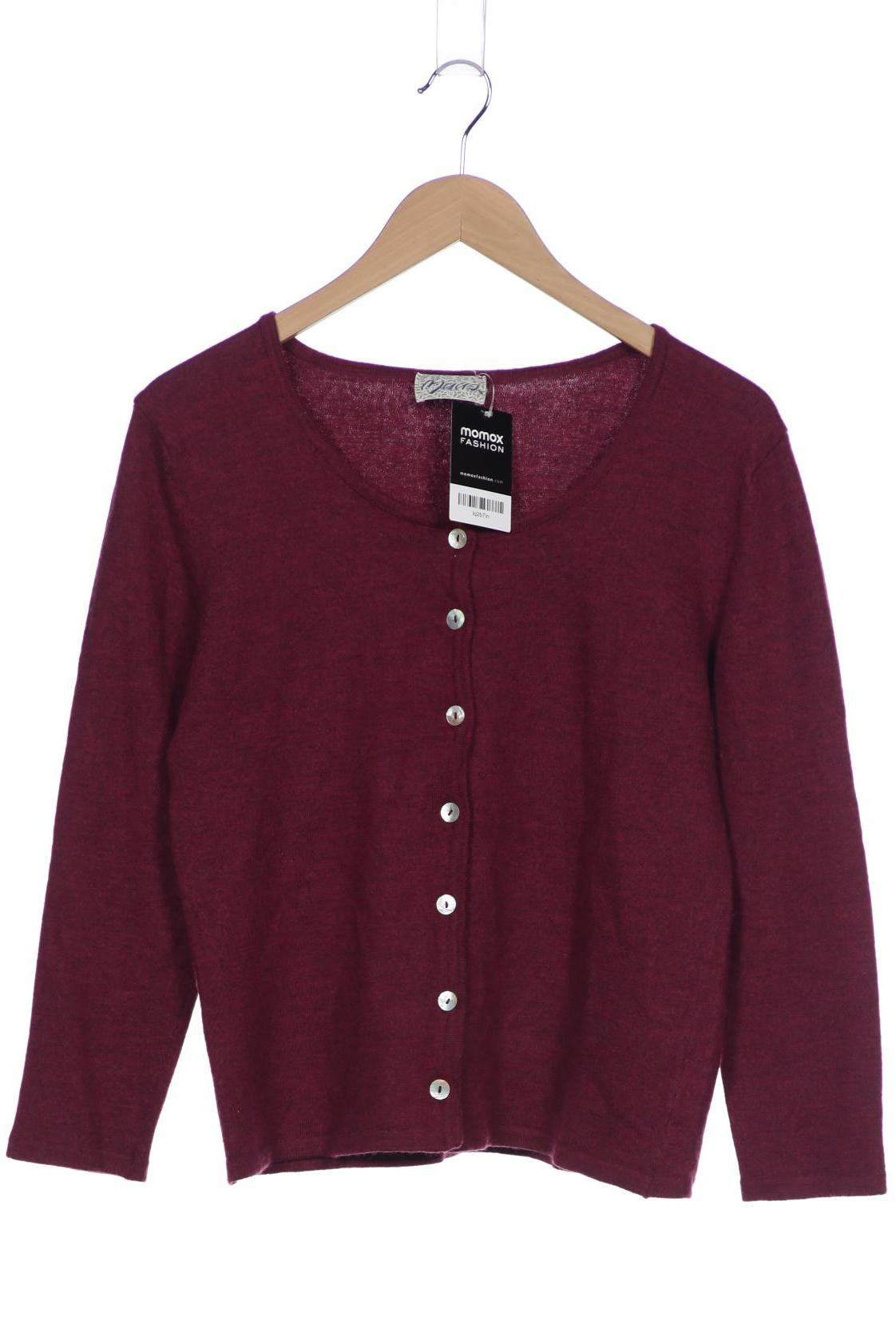 

Maas Damen Strickjacke, bordeaux, Gr. 40