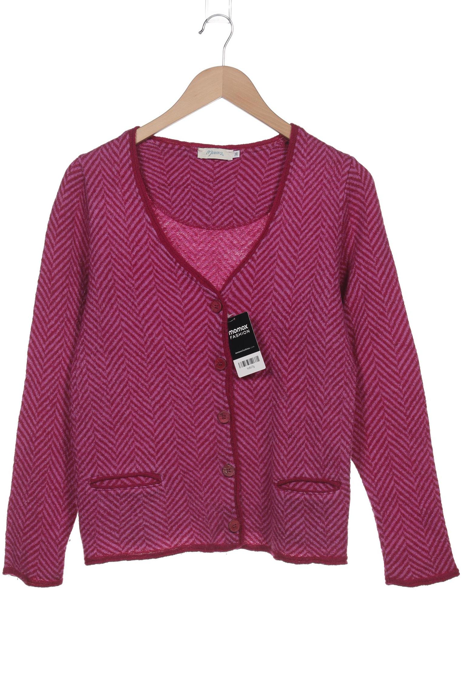 

Maas Damen Strickjacke, pink, Gr. 36