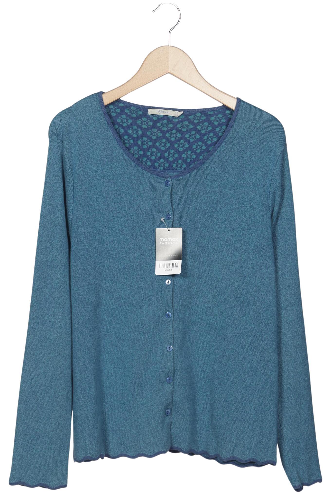 

Maas Damen Strickjacke, blau, Gr. 46