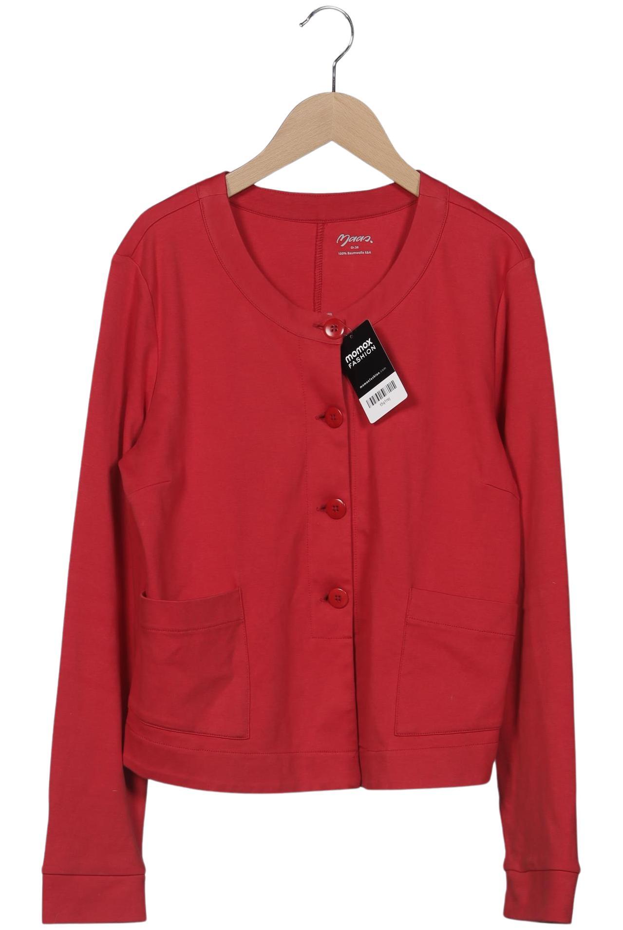 

Maas Damen Strickjacke, rot, Gr. 38