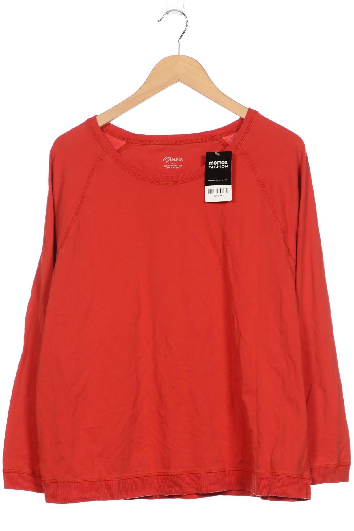 

Maas Damen Sweatshirt, rot, Gr. 48