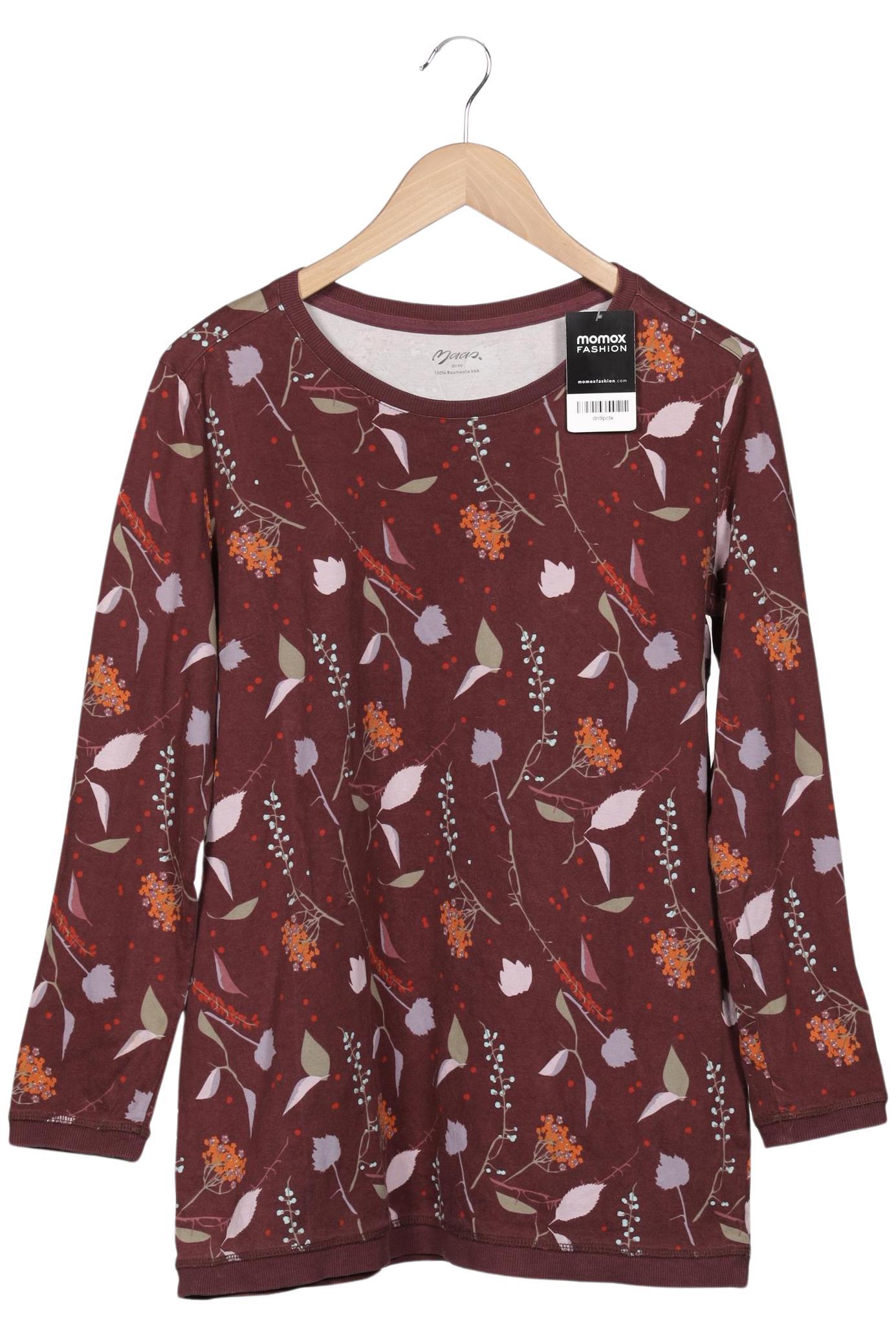 

Maas Damen Sweatshirt, bordeaux, Gr. 40