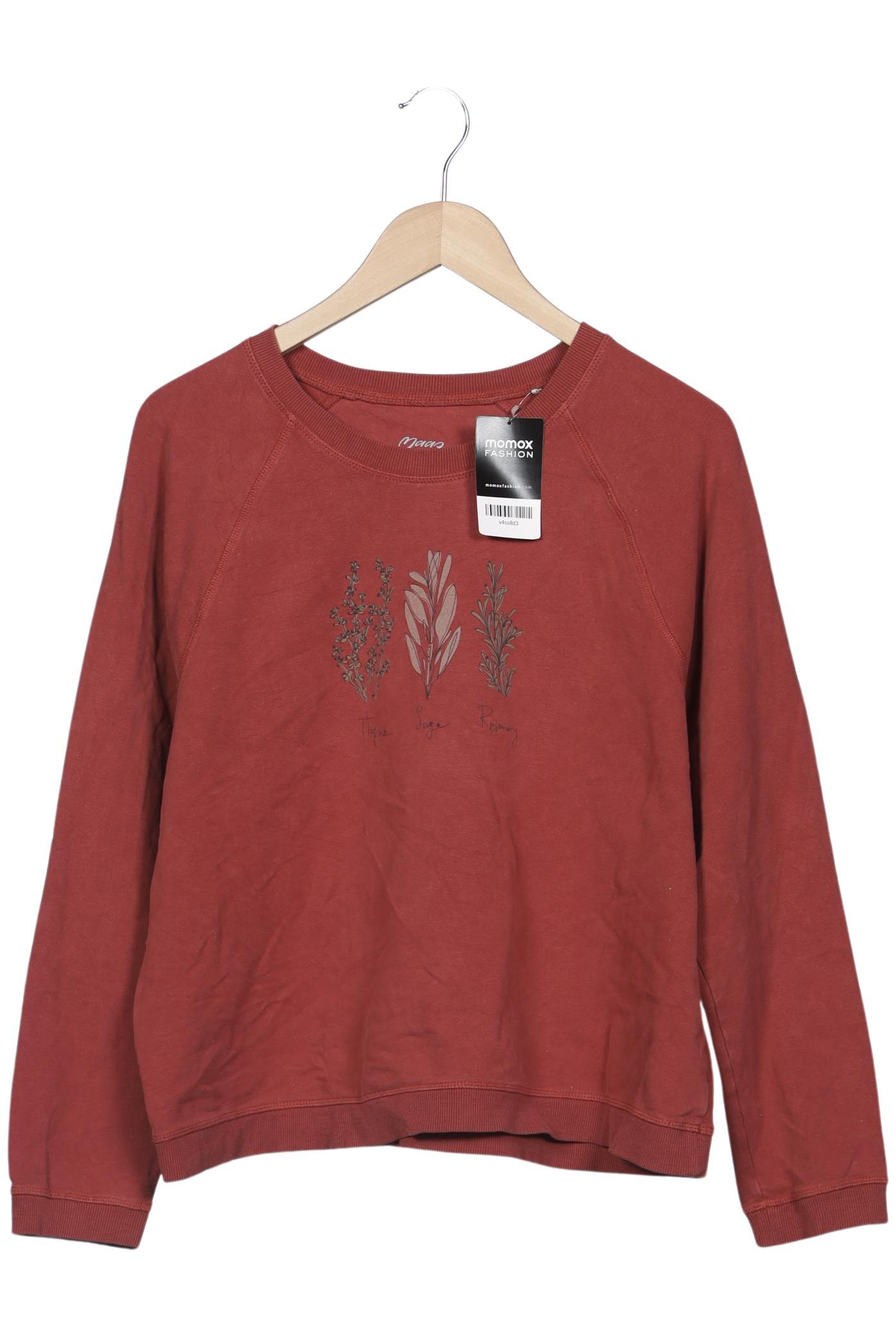 

Maas Damen Sweatshirt, bordeaux, Gr. 44