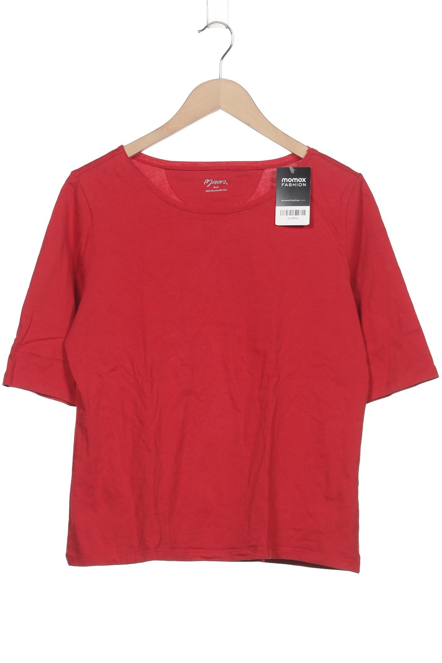 

Maas Damen T-Shirt, rot, Gr. 42