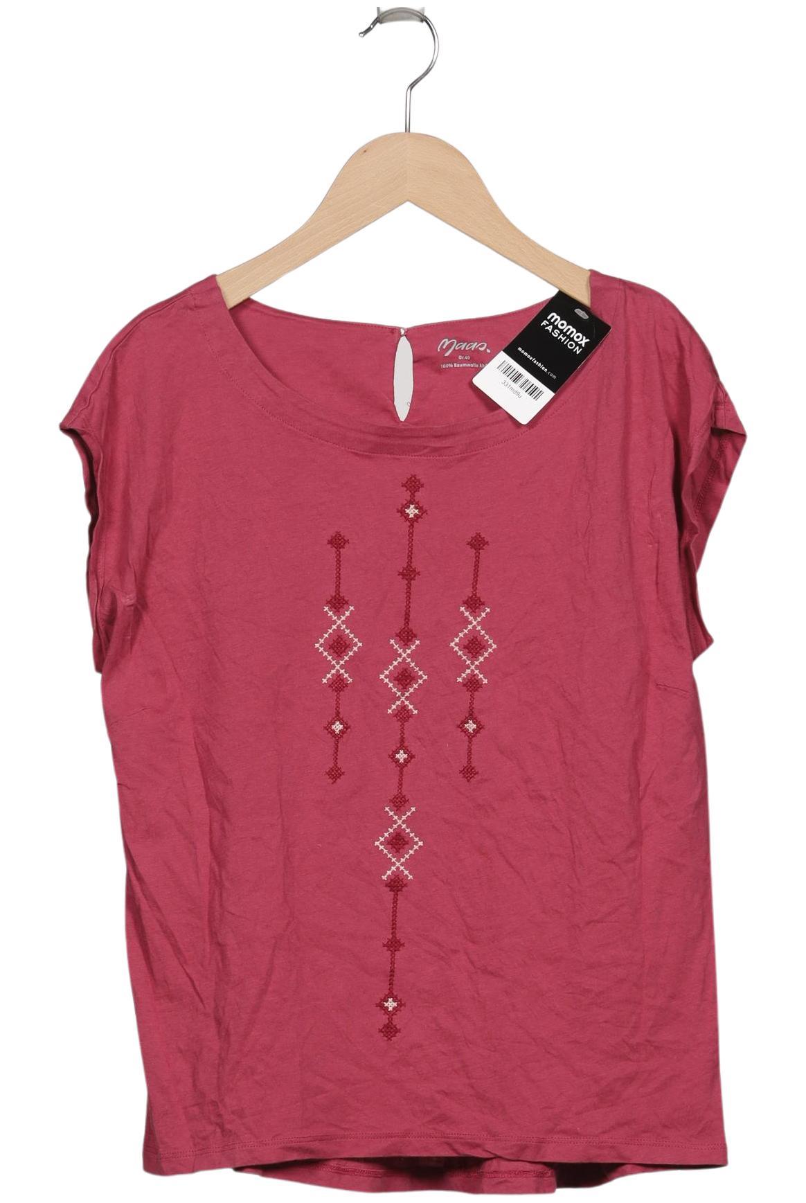

Maas Damen T-Shirt, bordeaux, Gr. 40