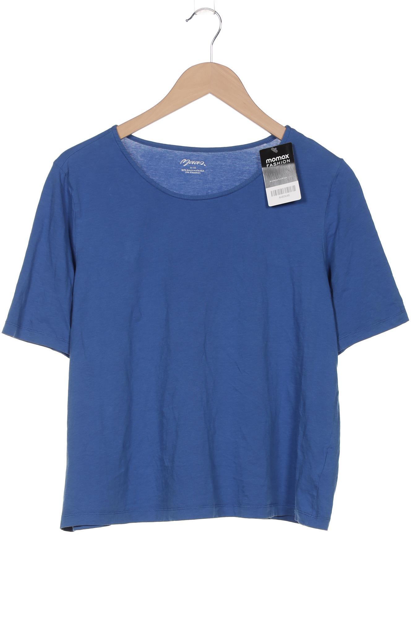 

Maas Damen T-Shirt, blau, Gr. 42