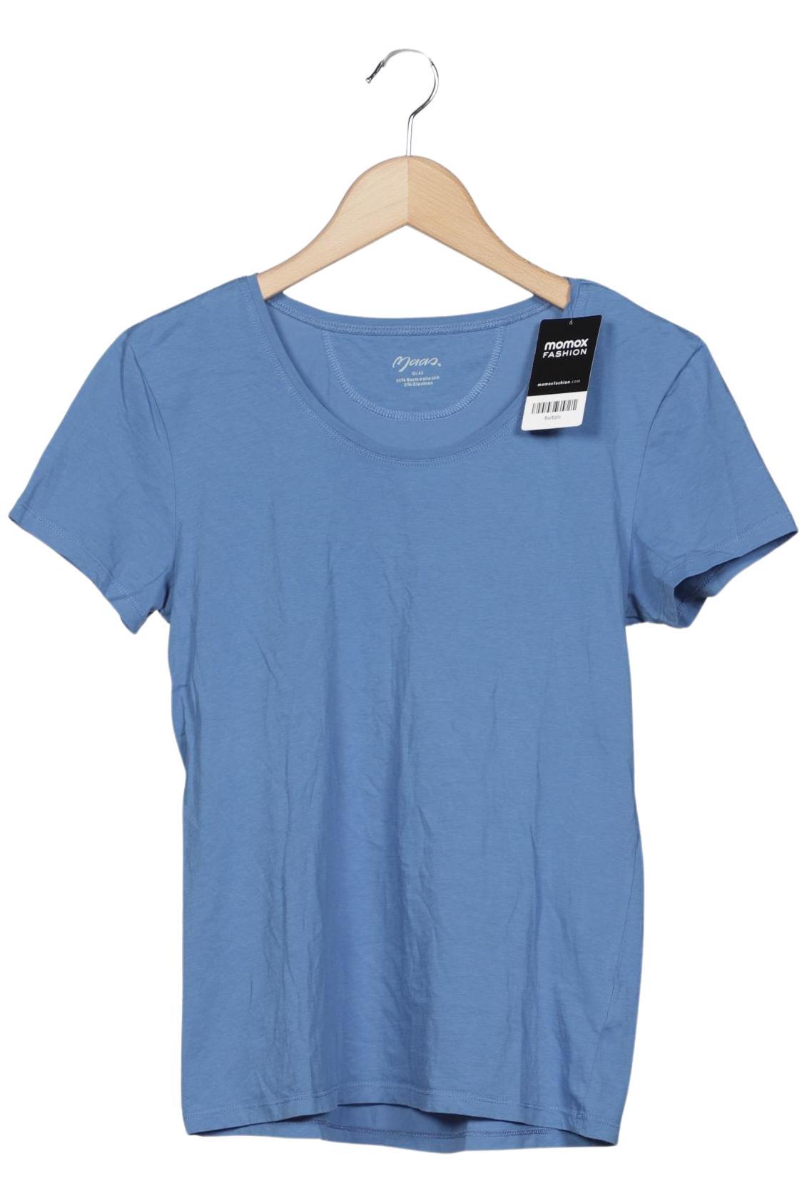 

Maas Damen T-Shirt, blau, Gr. 42