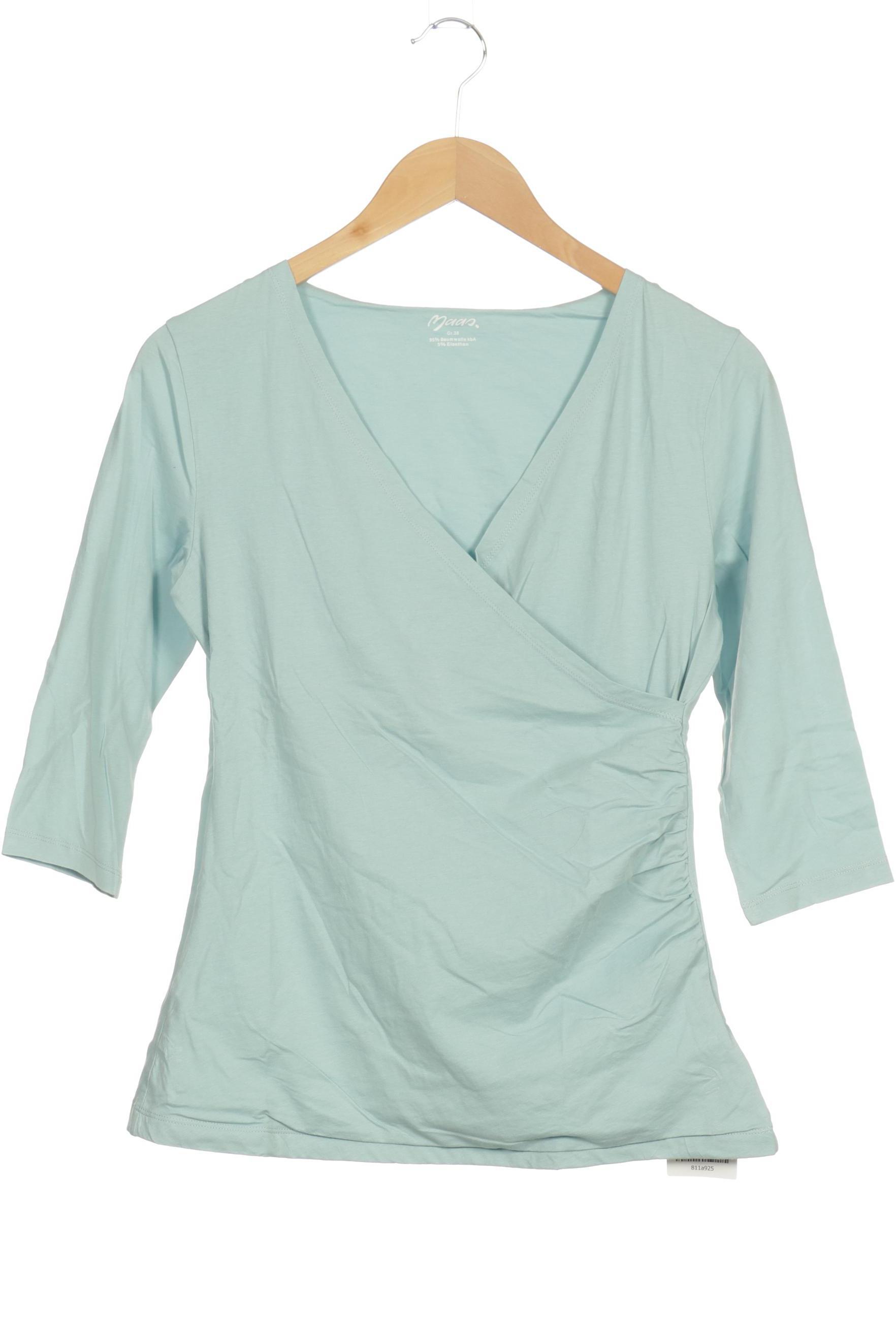 

Maas Damen T-Shirt, blau, Gr. 38