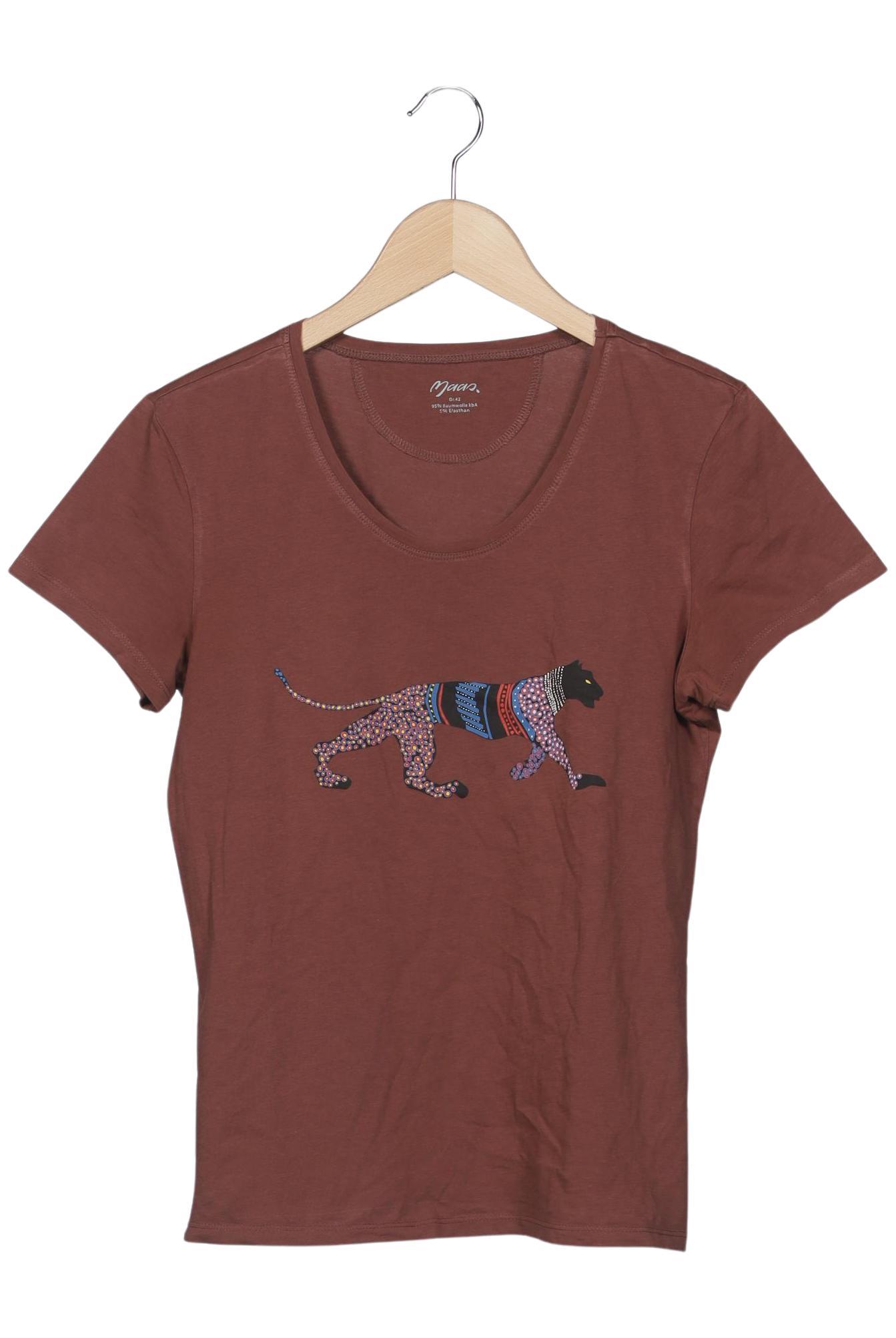 

Maas Damen T-Shirt, braun, Gr. 42