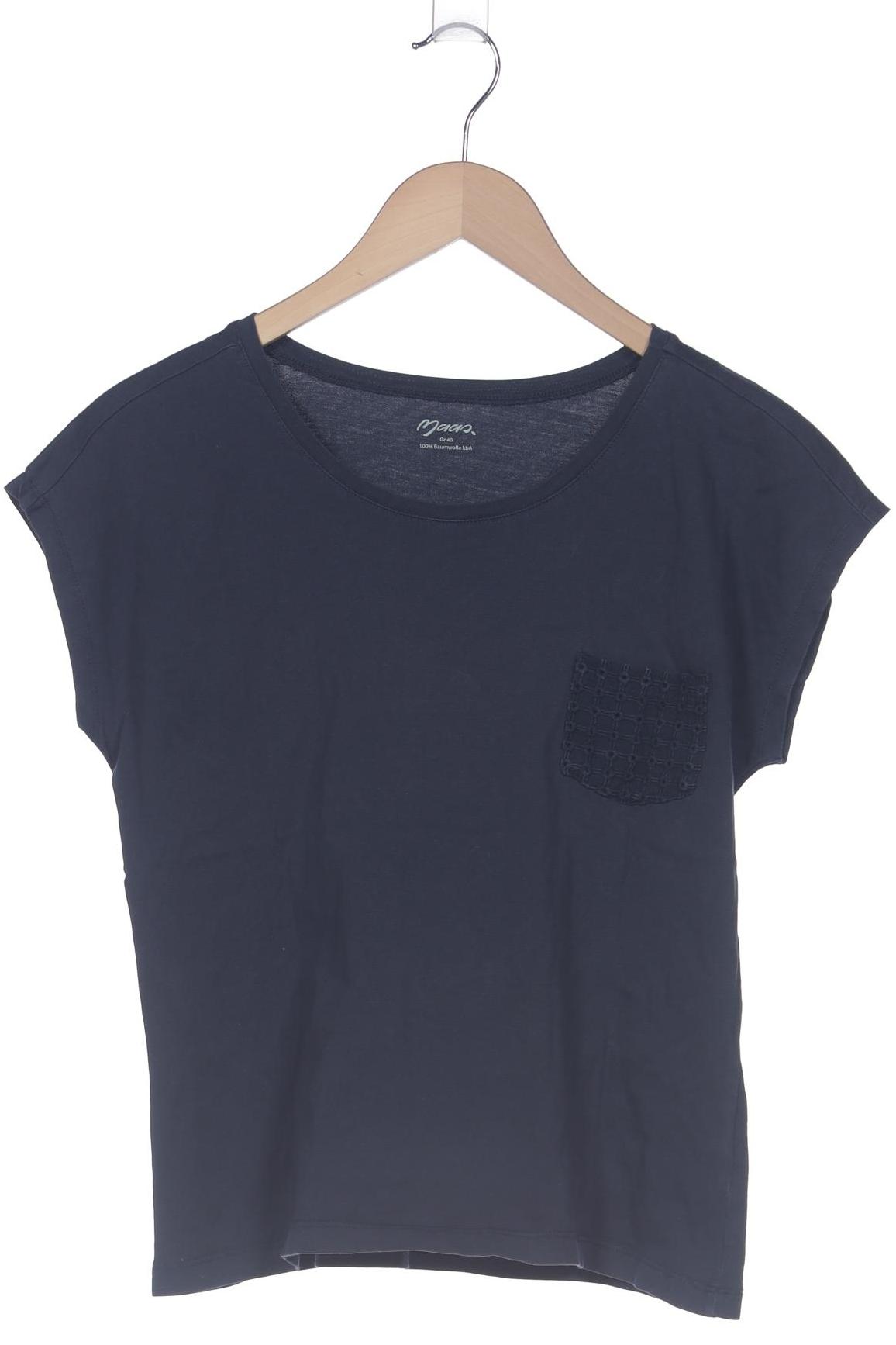 

Maas Damen T-Shirt, marineblau, Gr. 40
