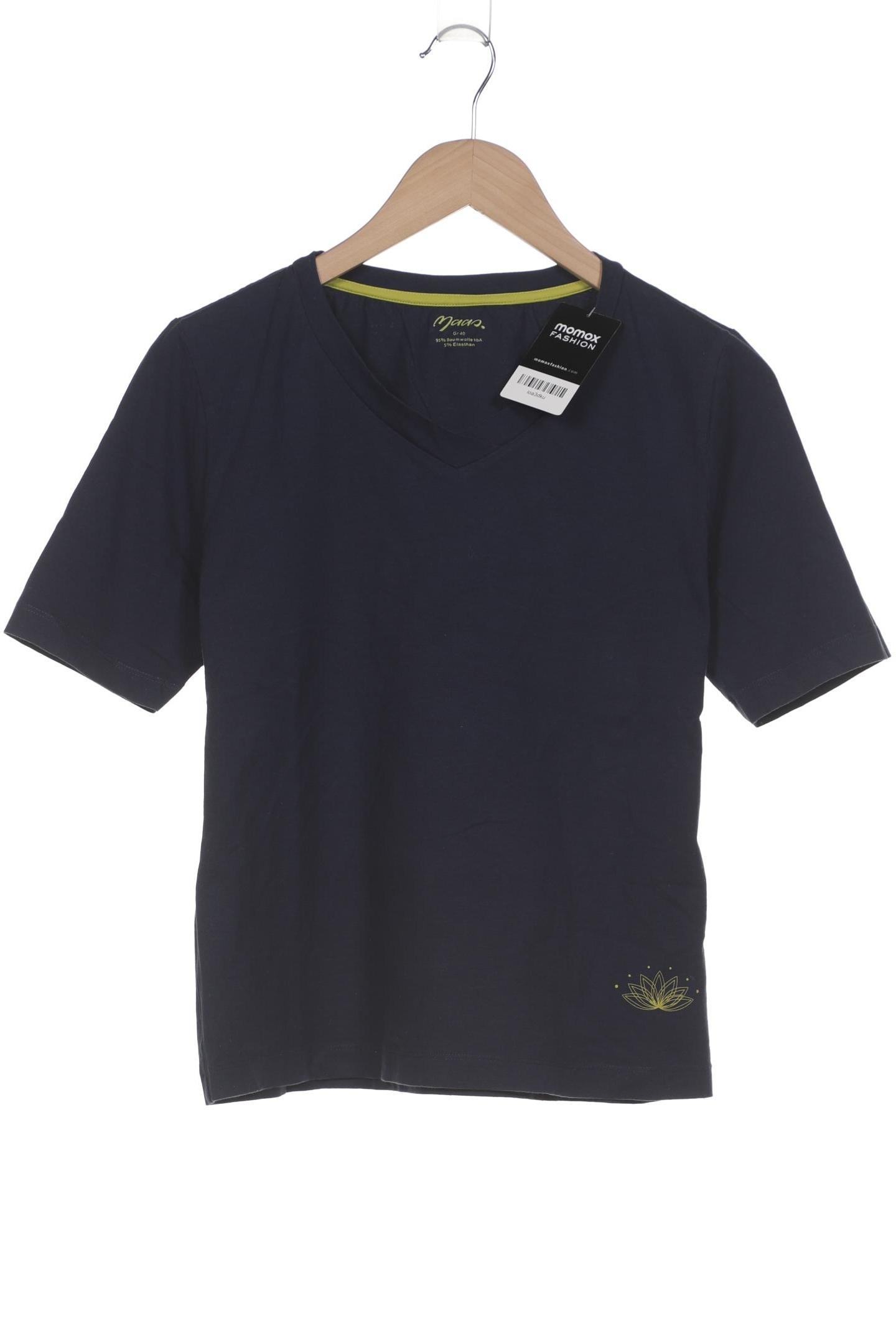 

Maas Damen T-Shirt, marineblau, Gr. 40