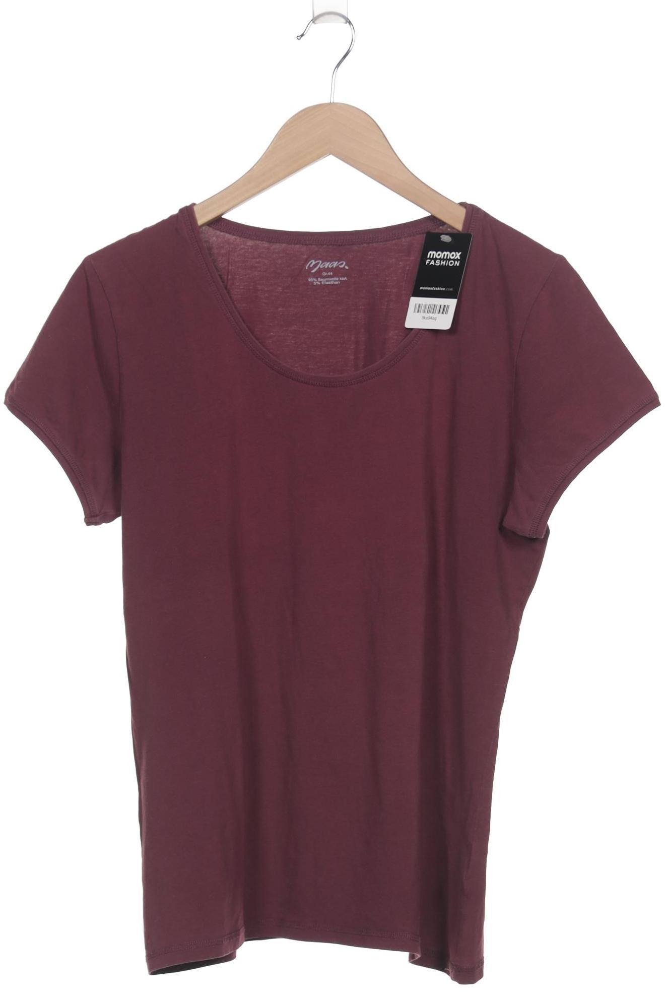 

Maas Damen T-Shirt, bordeaux, Gr. 44