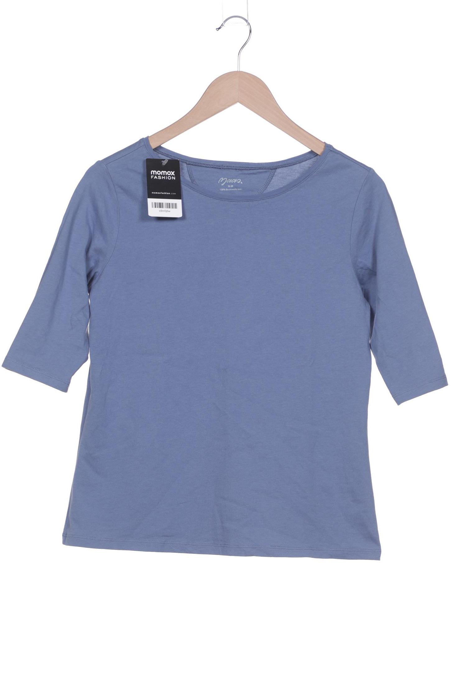 

Maas Damen T-Shirt, blau, Gr. 38
