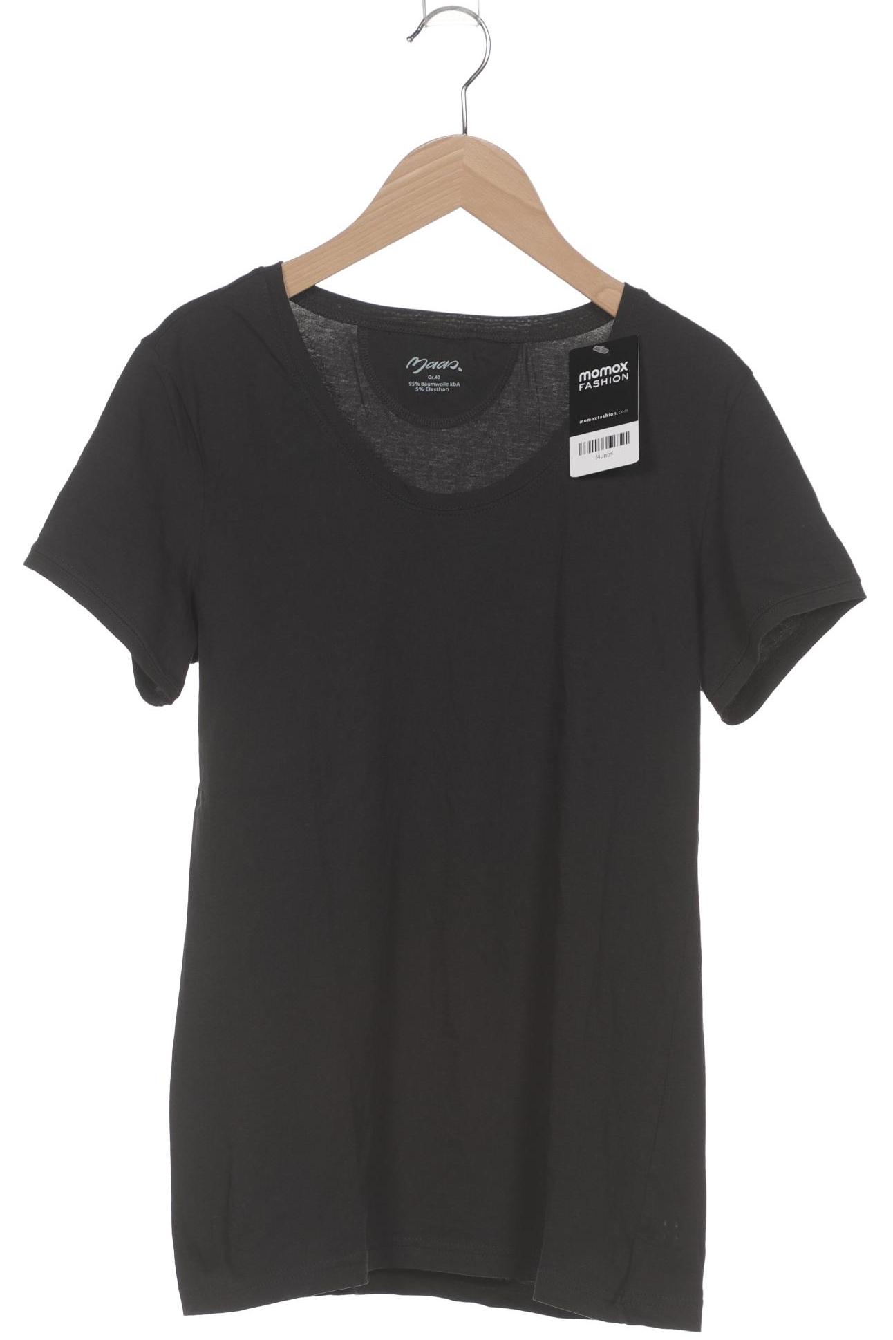 

Maas Damen T-Shirt, schwarz, Gr. 40