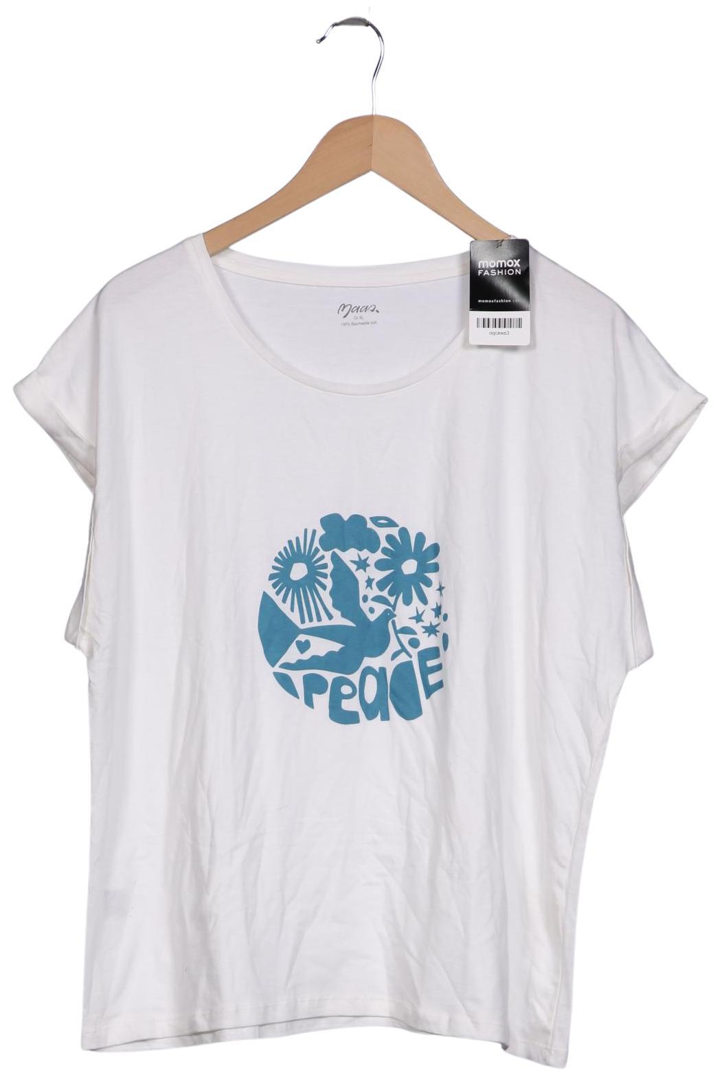 

Maas Damen T-Shirt, cremeweiß, Gr. 44