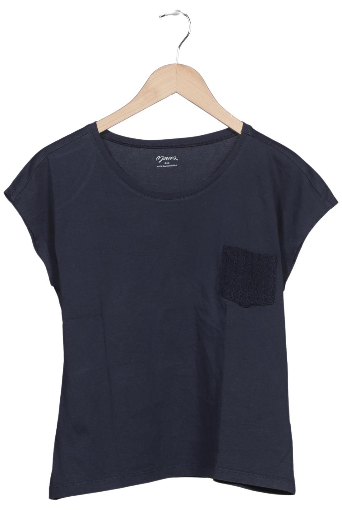 

Maas Damen T-Shirt, marineblau, Gr. 42