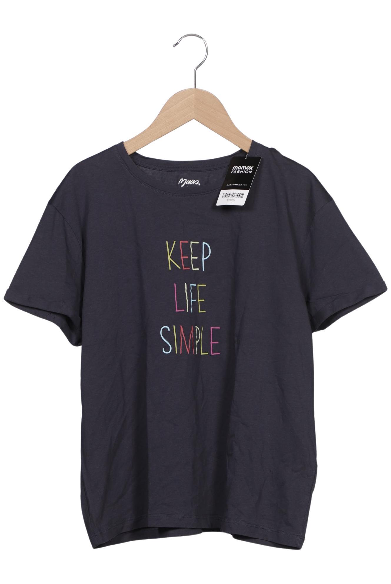 

Maas Damen T-Shirt, marineblau, Gr. 40