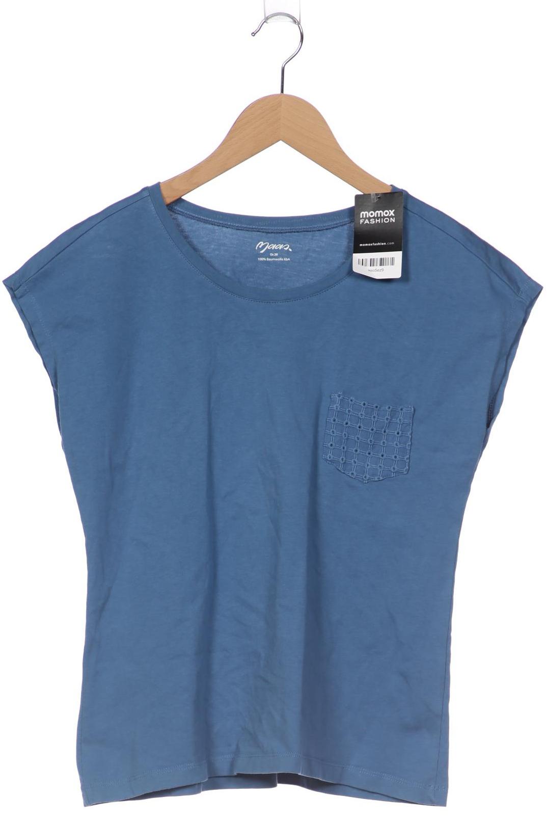 

Maas Damen T-Shirt, blau, Gr. 38