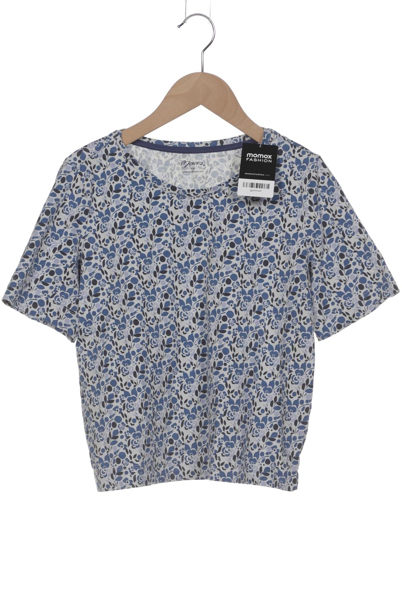 

Maas Damen T-Shirt, blau, Gr. 38