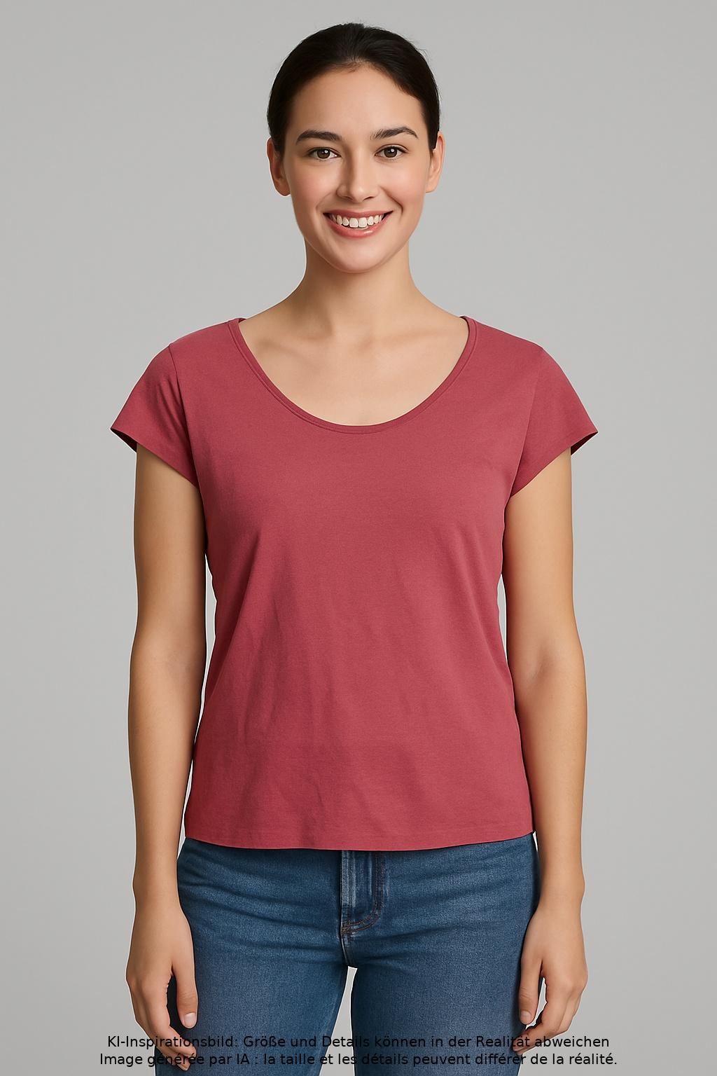 

Maas Damen T-Shirt, pink, Gr. 38