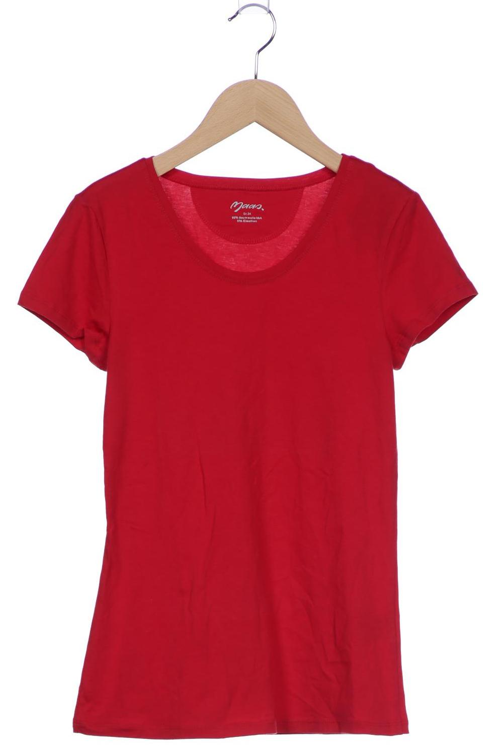 

Maas Damen T-Shirt, rot, Gr. 34