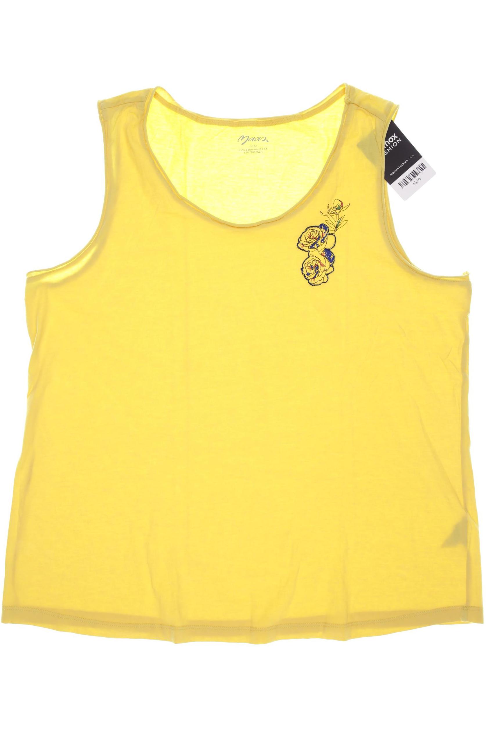 

Maas Damen Top, gelb