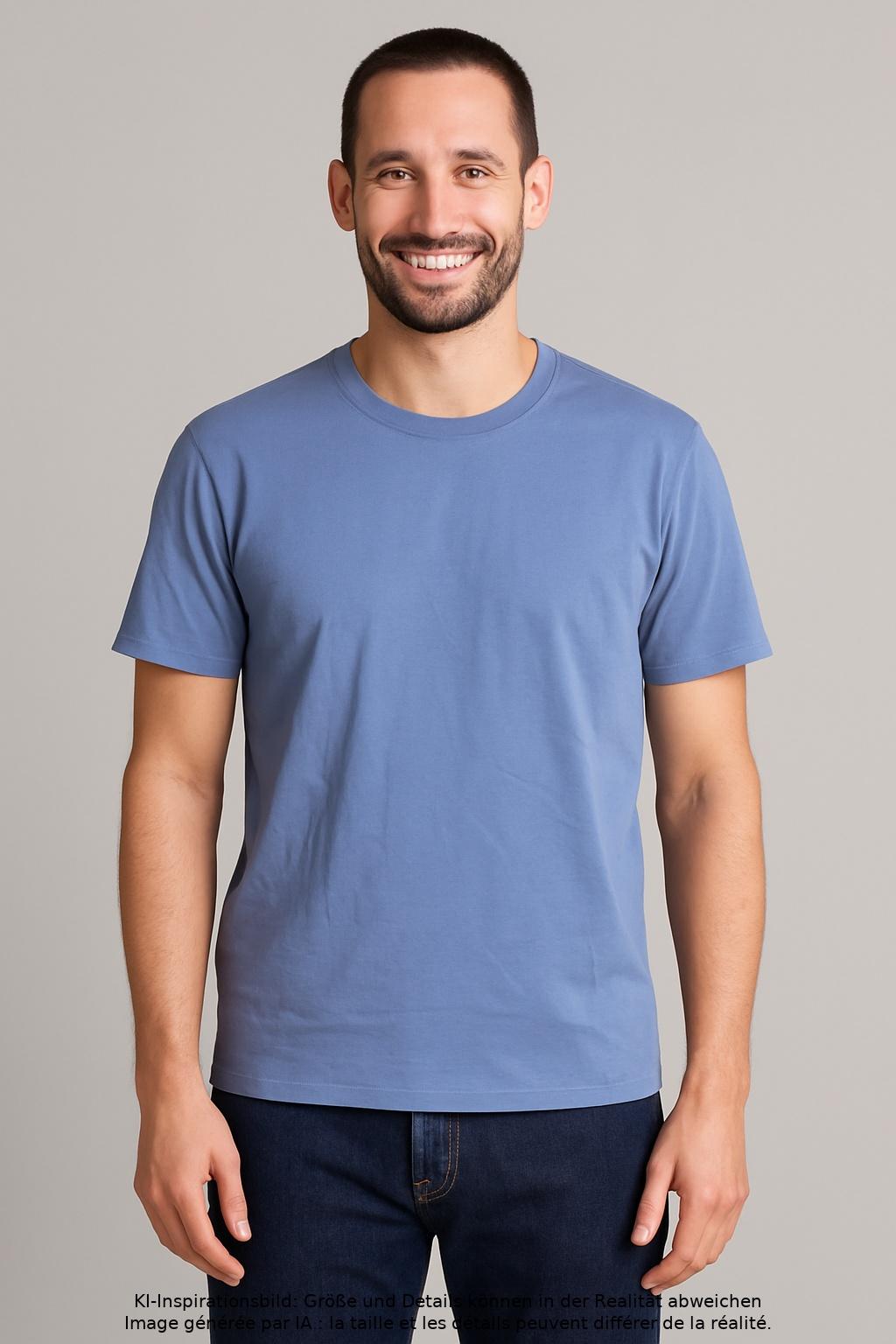 

Maas Herren T-Shirt, hellblau, Gr. 52