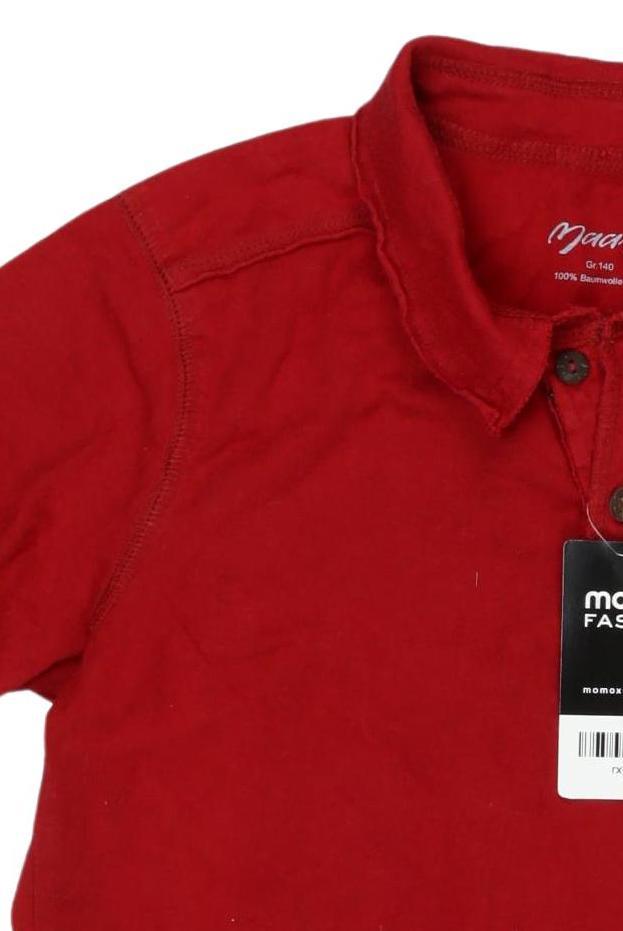 Thumbnail - Maas Jungen Poloshirt, rot, Gr. 140