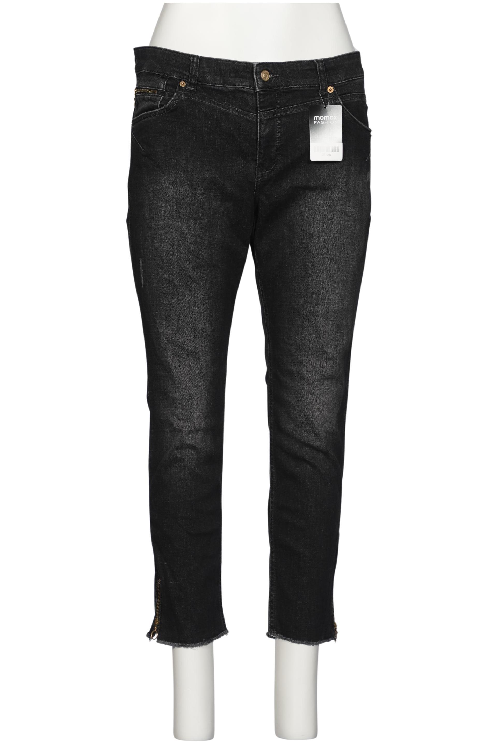 

MAC Damen Jeans, schwarz, Gr. 46