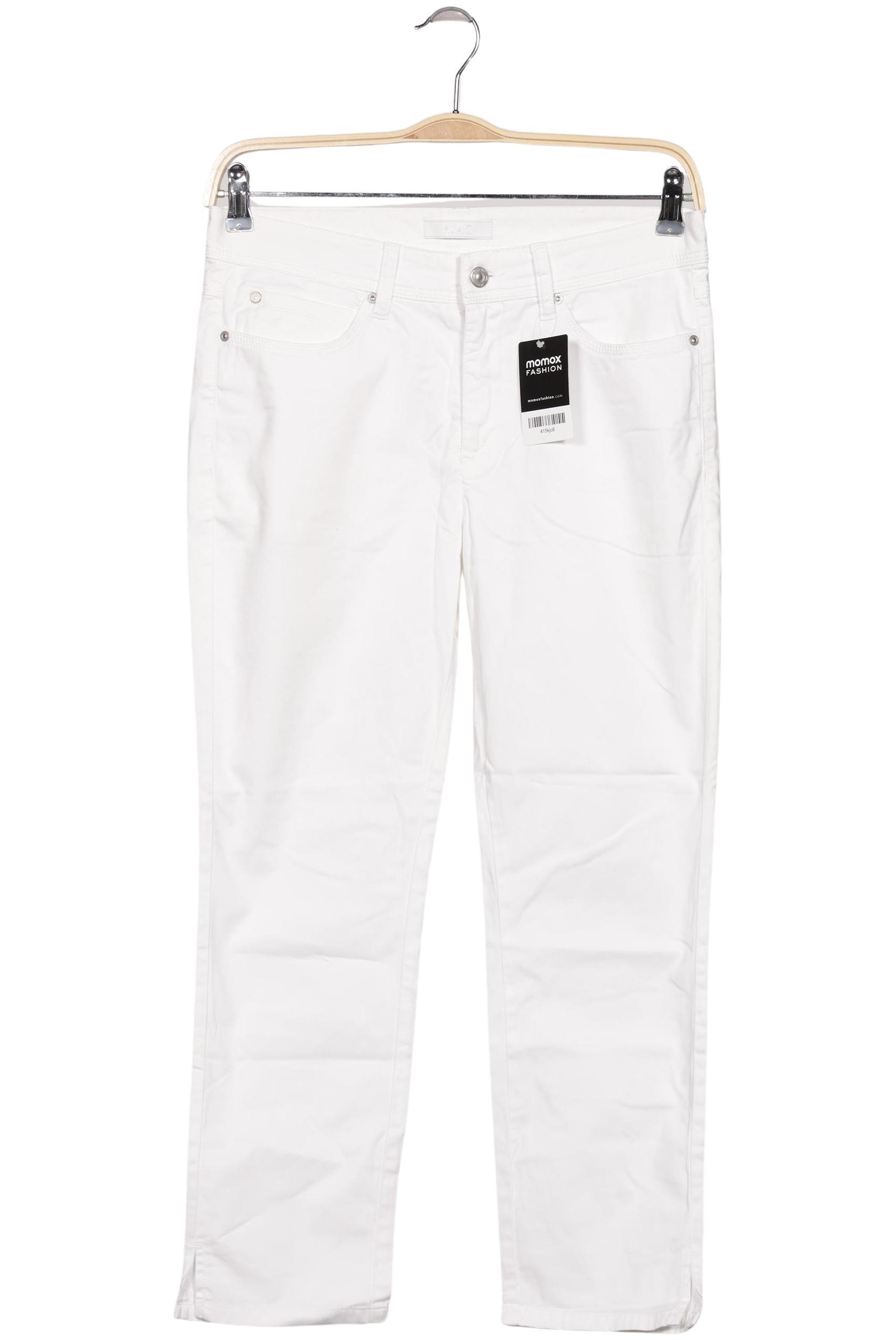 

MAC Damen Jeans, weiß, Gr. 38