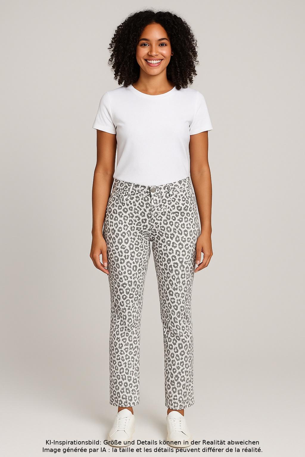 

MAC Damen Jeans, weiß, Gr. 31