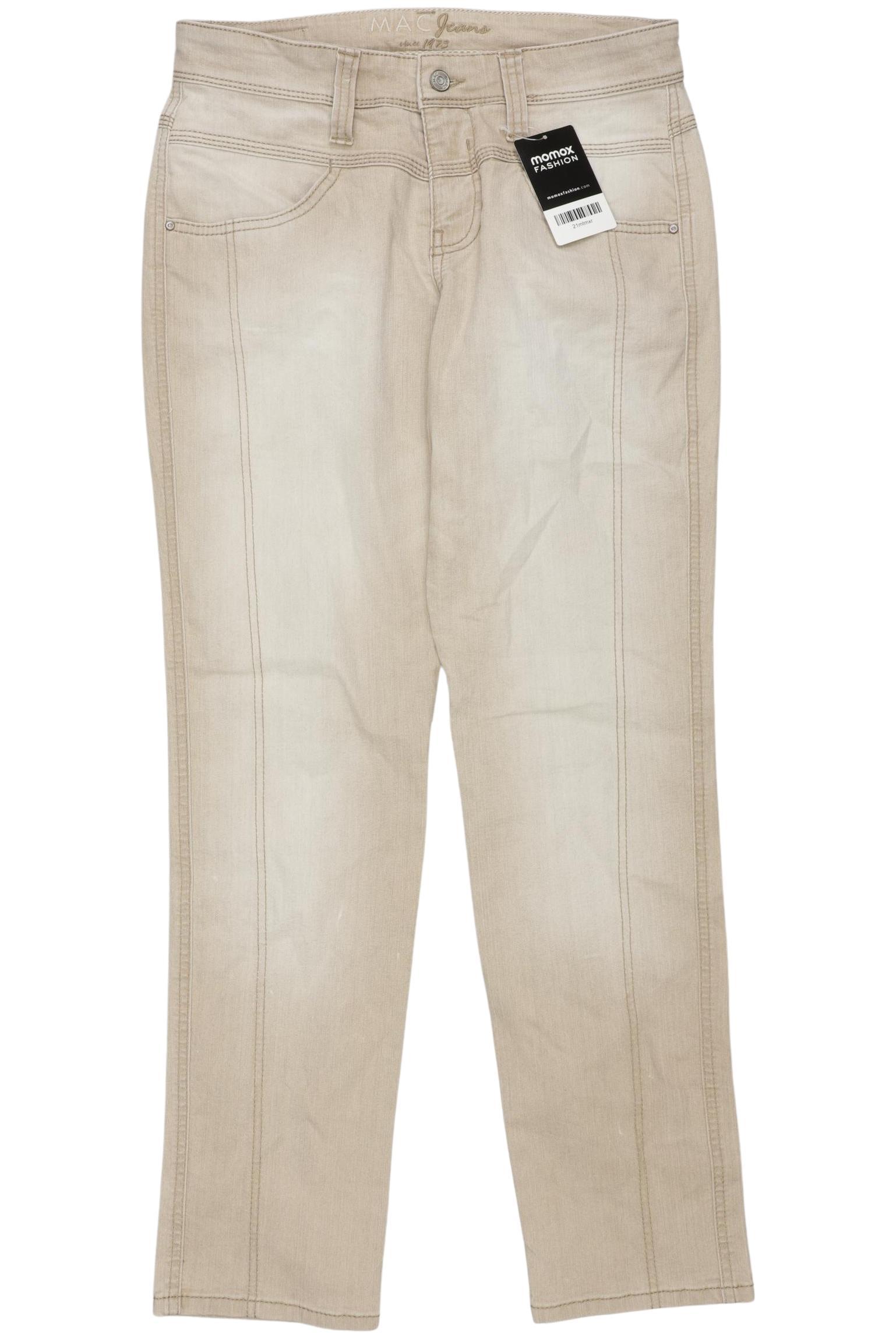 

MAC Damen Jeans, beige, Gr. 36