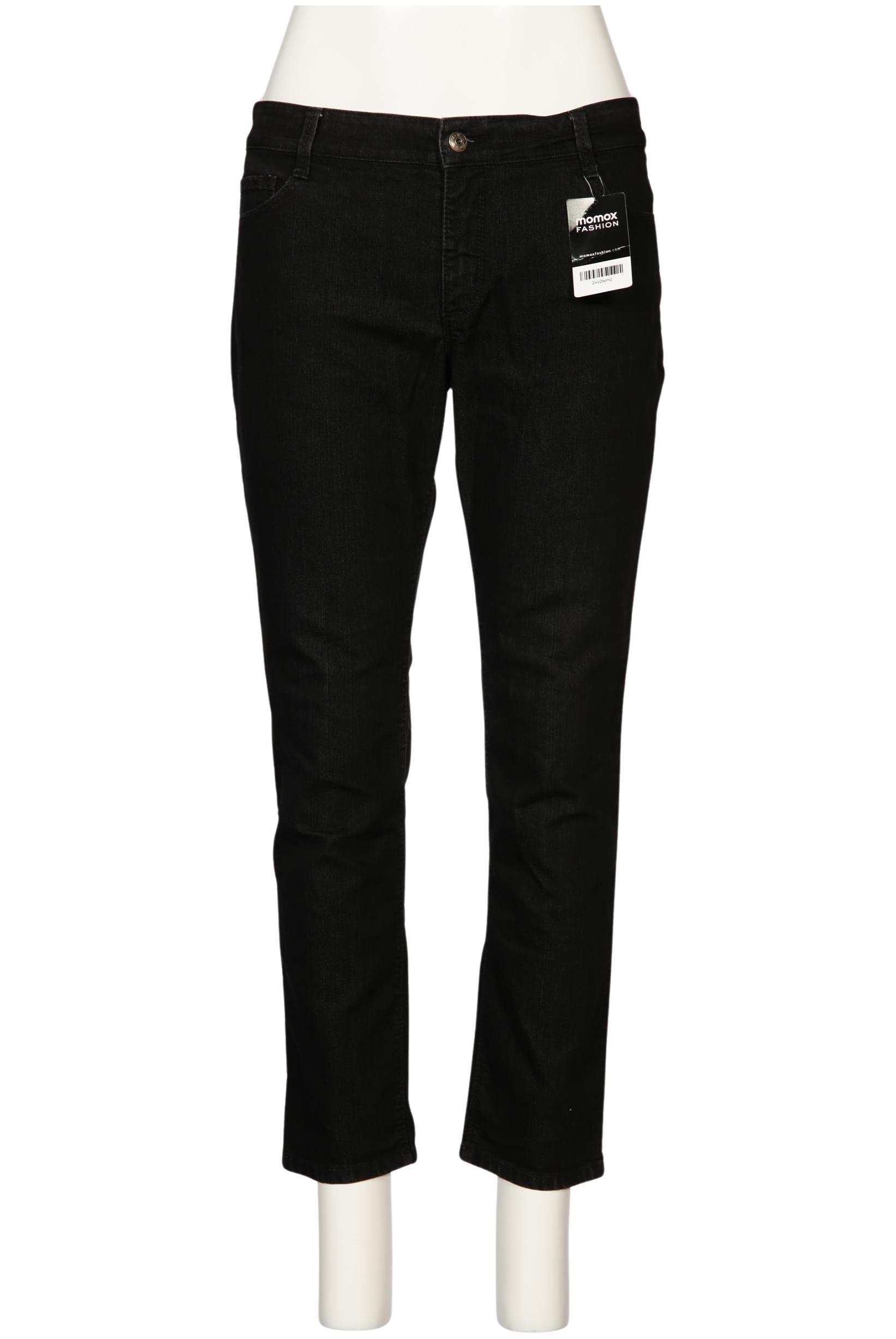 

MAC Damen Jeans, schwarz, Gr. 46