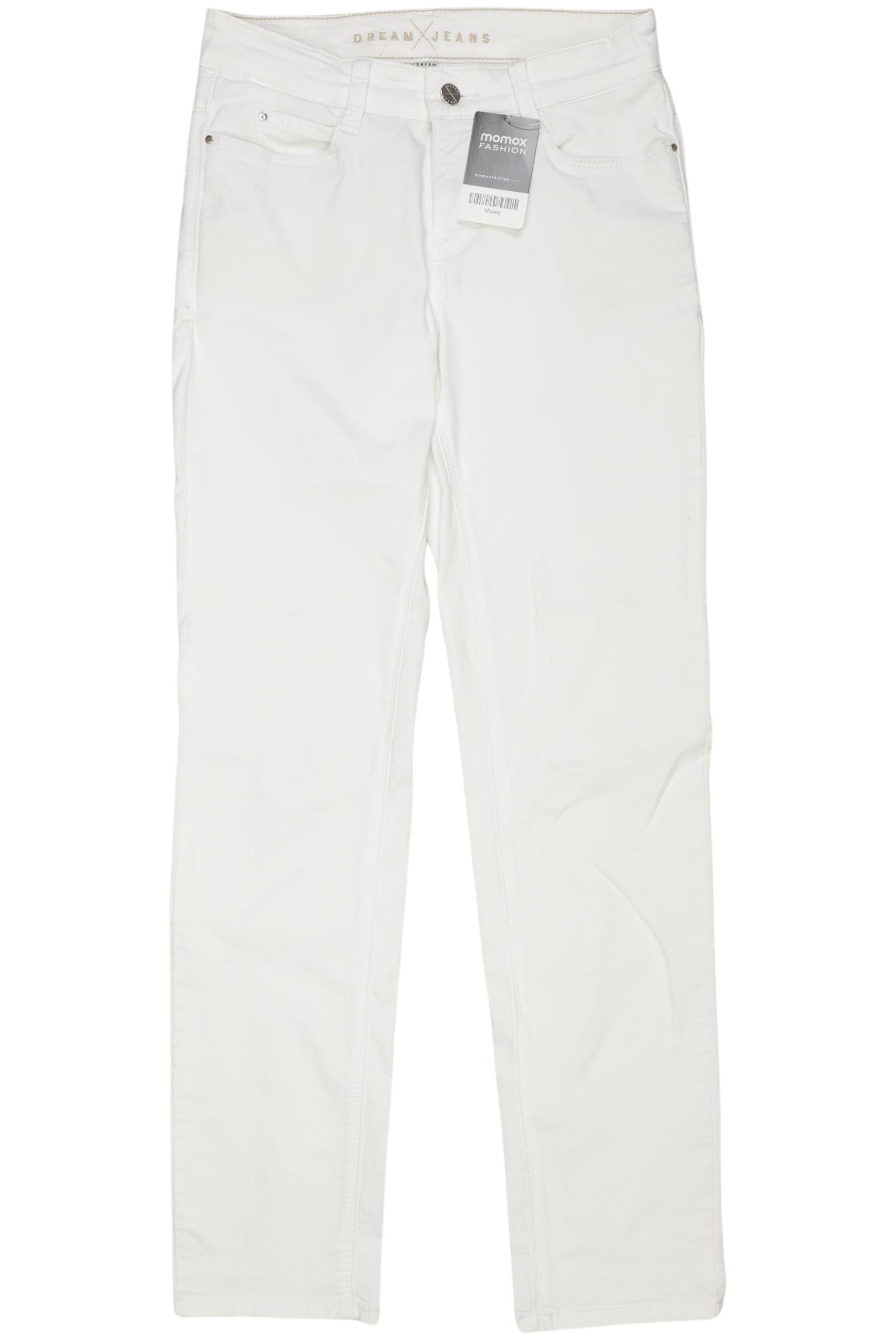 

MAC Damen Jeans, weiß, Gr. 28