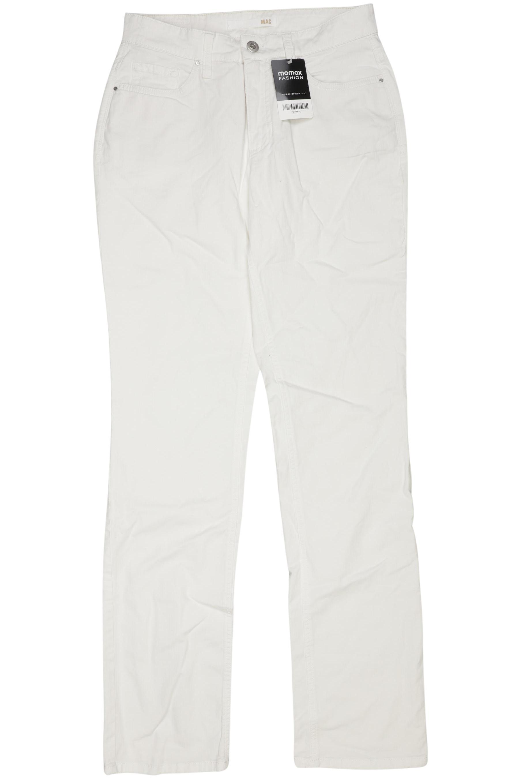 

MAC Damen Jeans, weiß, Gr. 36