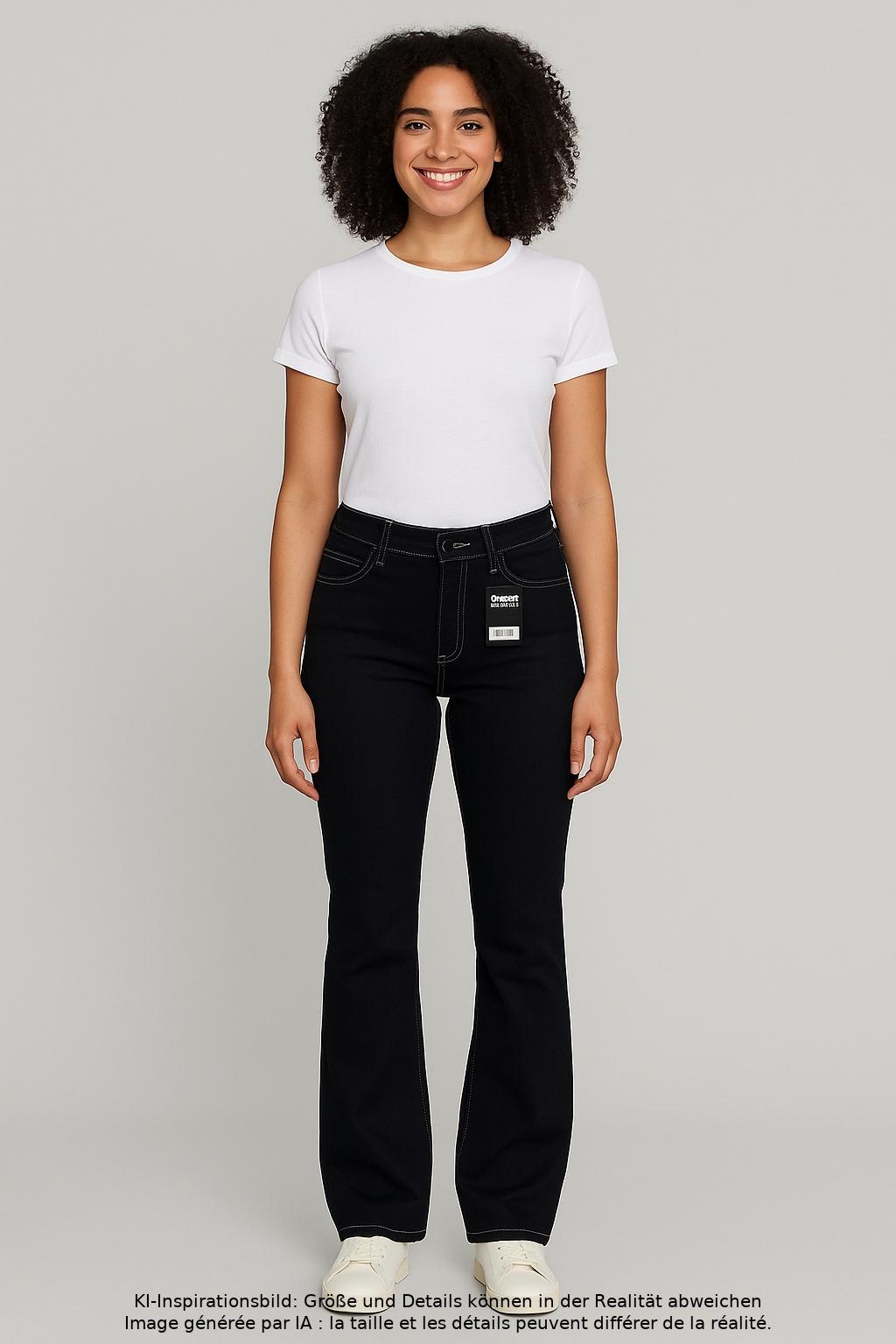 

MAC Damen Jeans, marineblau, Gr. 36