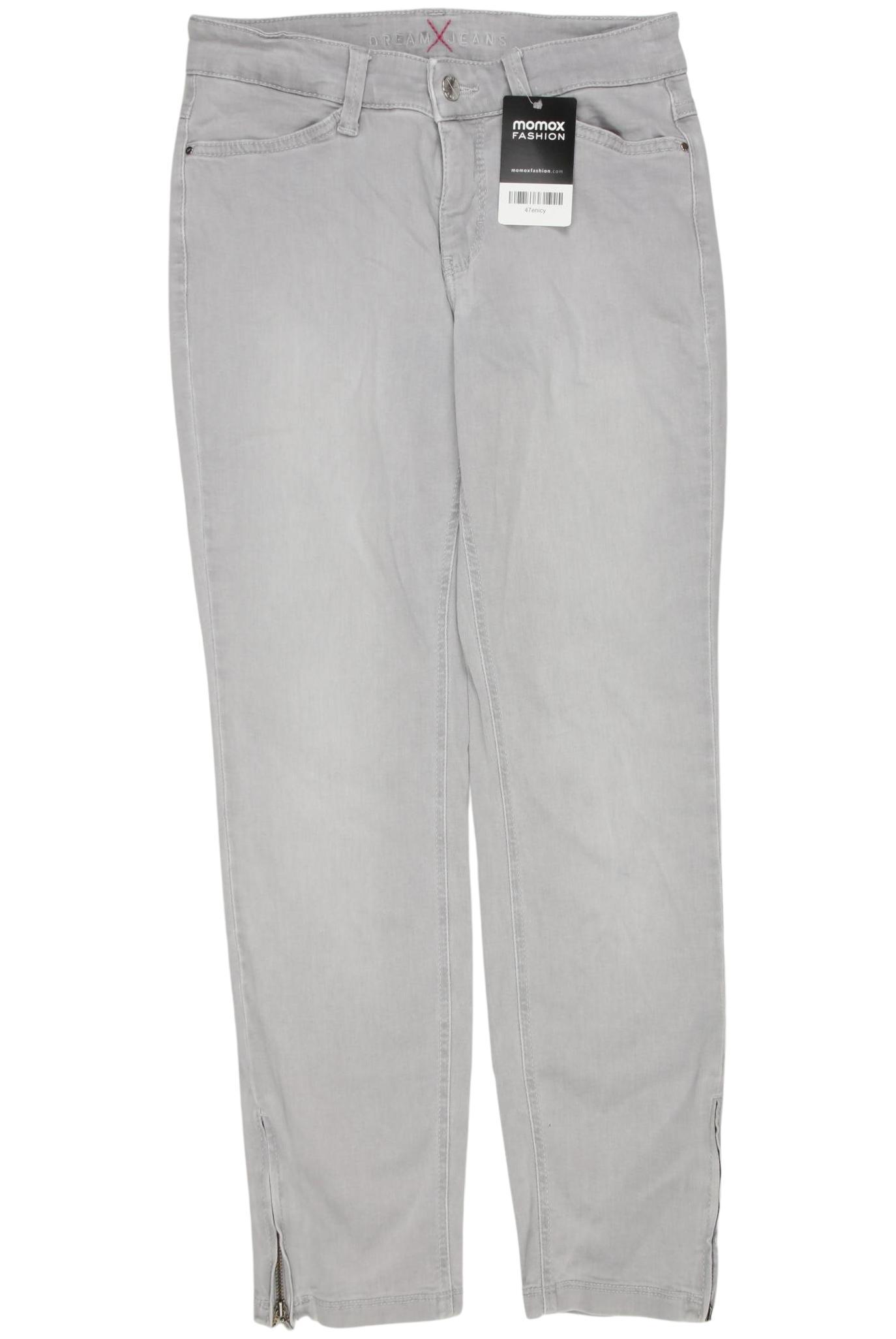 

MAC Damen Jeans, grau, Gr. 34