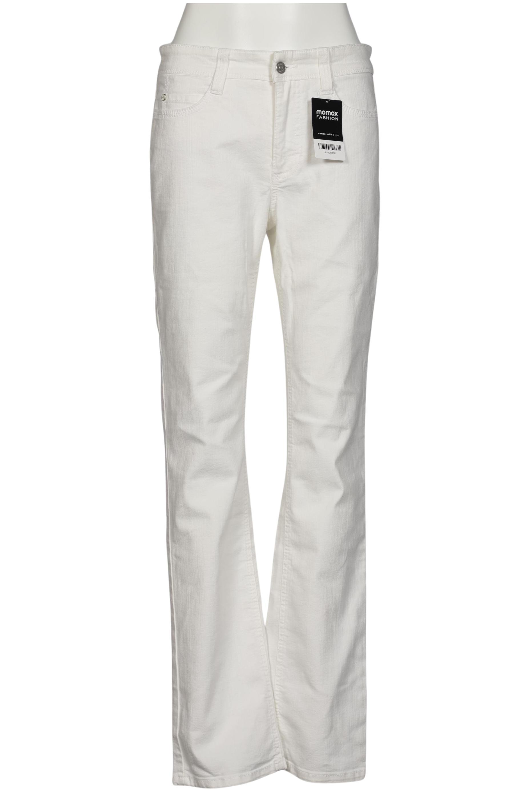 

MAC Damen Jeans, weiß, Gr. 38